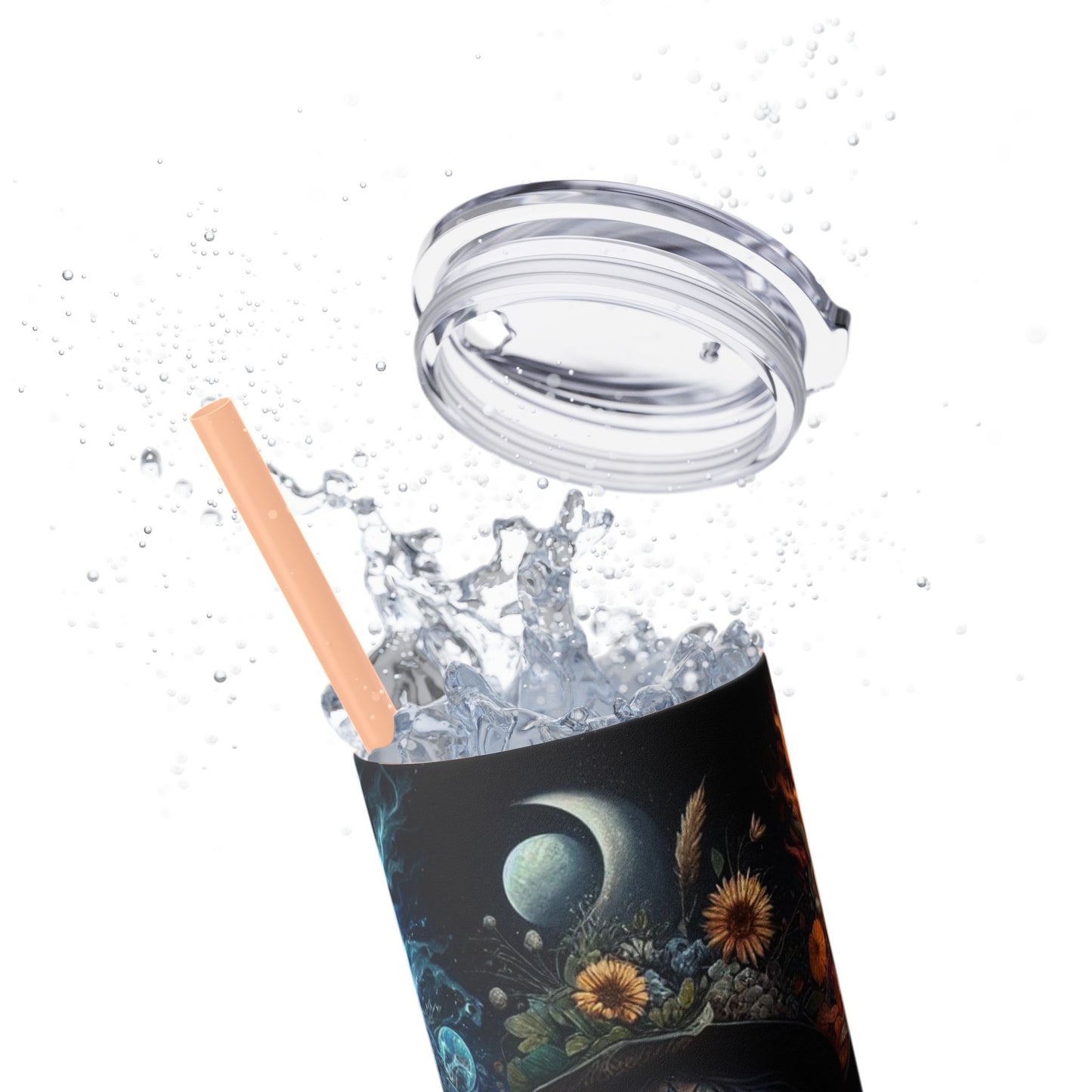 Witch Sisters Skinny Tumbler