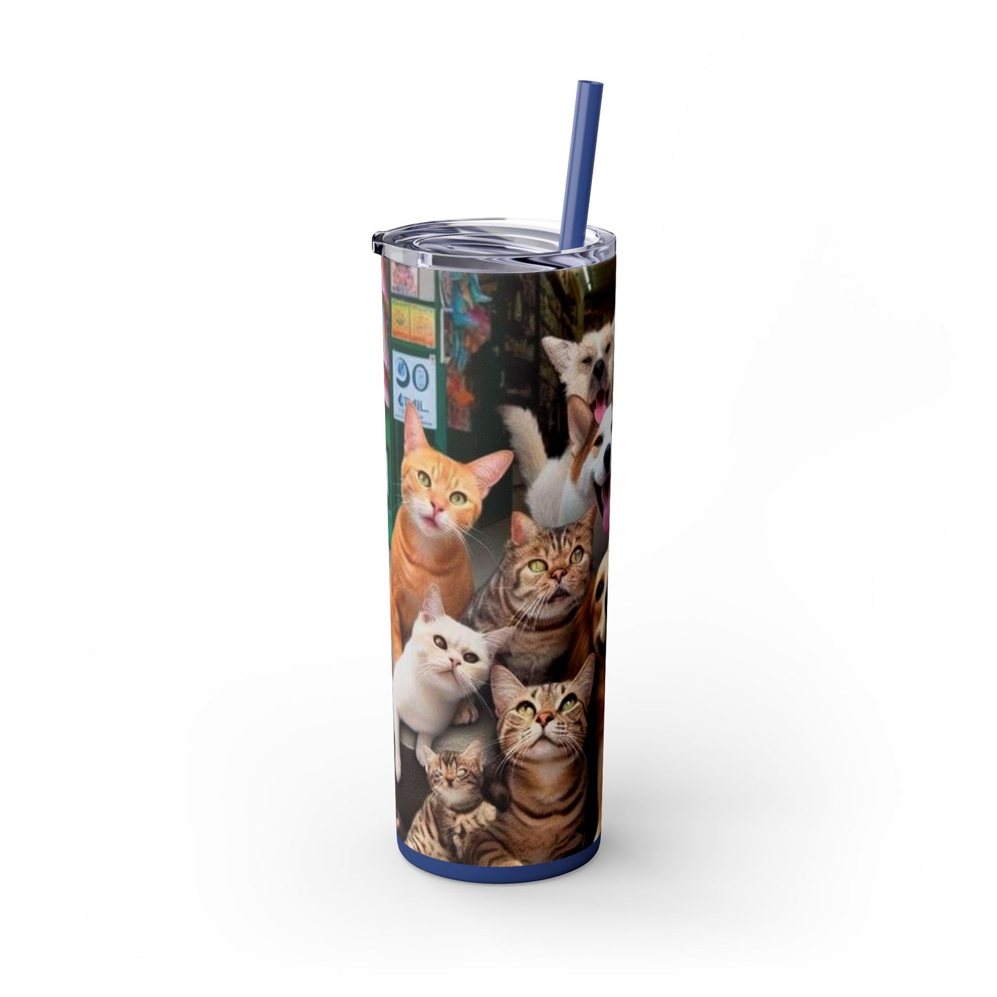 Fur Ever Friends Skinny Tumbler