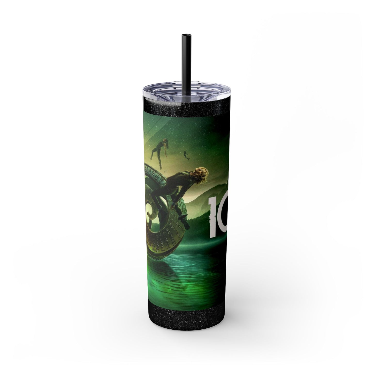 "The 100" Stainless Steel Tumbler - Green