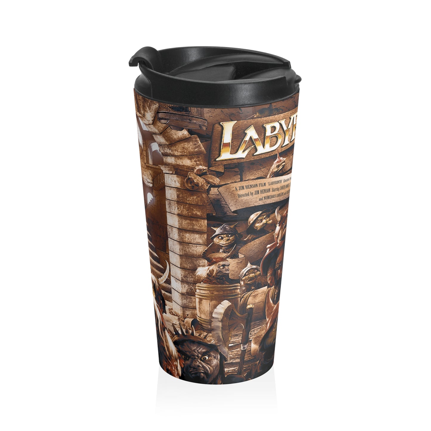 Labyrinth - Stainless Steel Travel Mug - House of O & A
