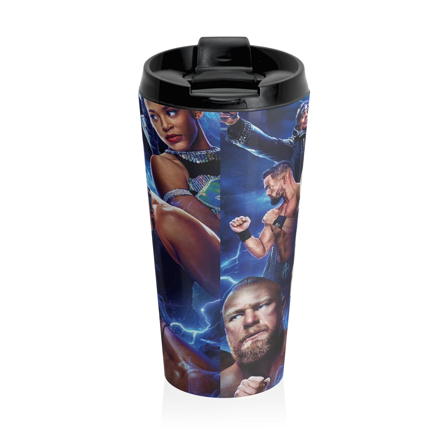 WWE - Stainless Steel Travel Mug - House of O & A