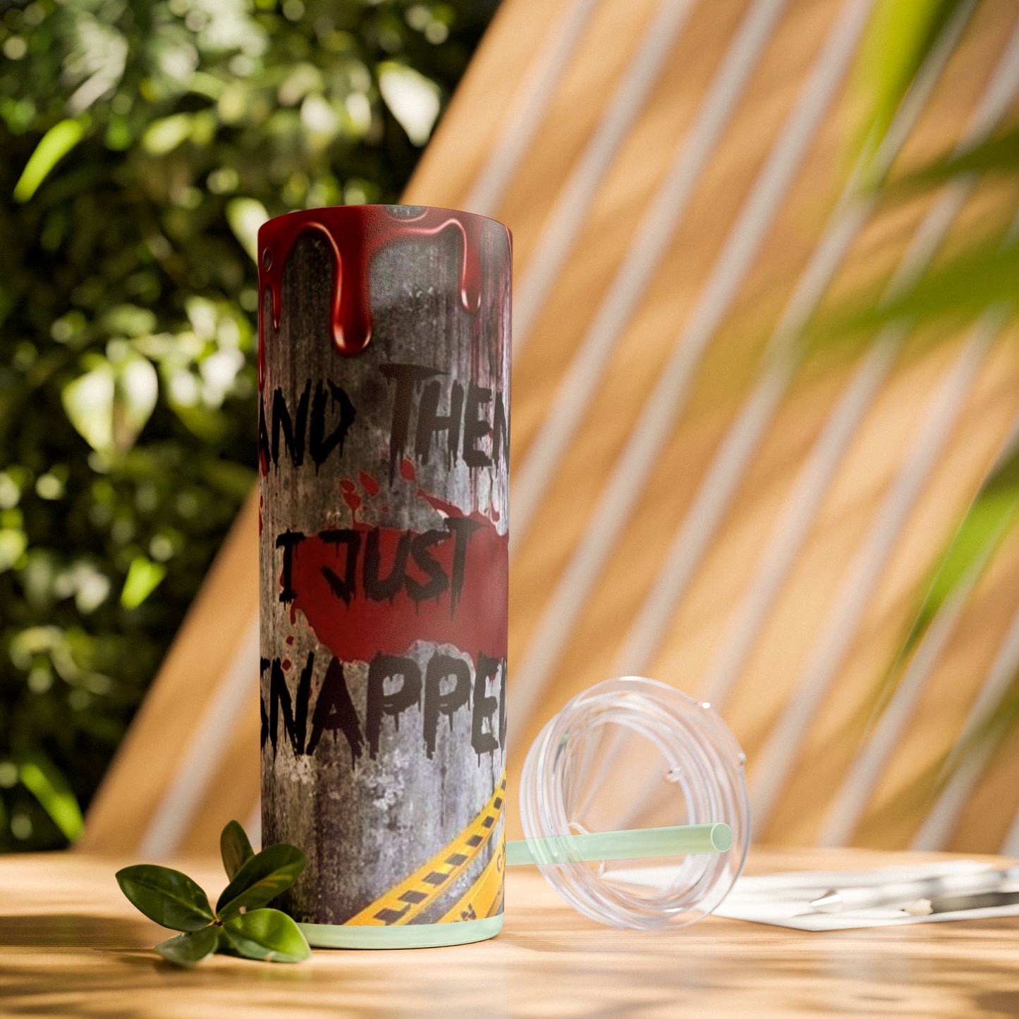 I just Snapped Skippy Tumbler