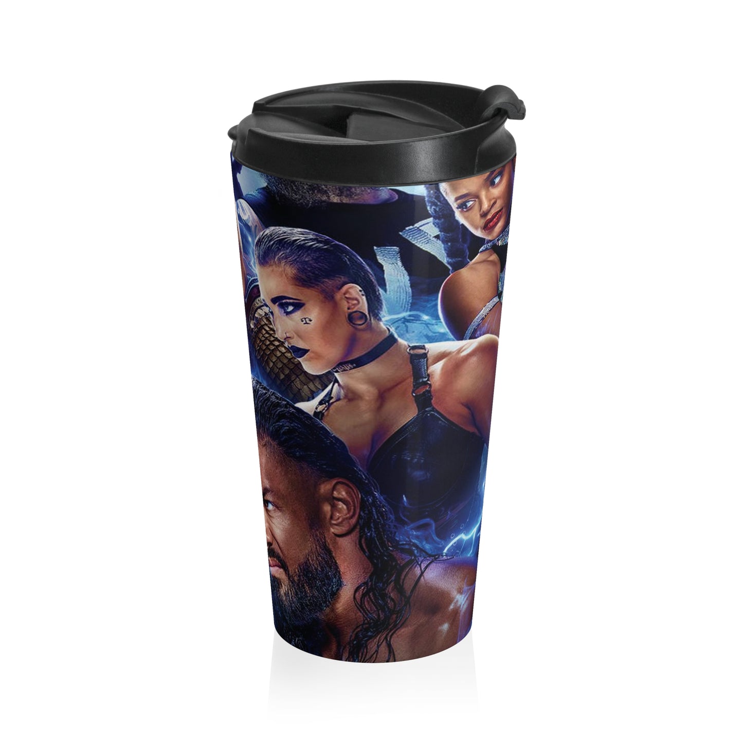 WWE - Stainless Steel Travel Mug - House of O & A