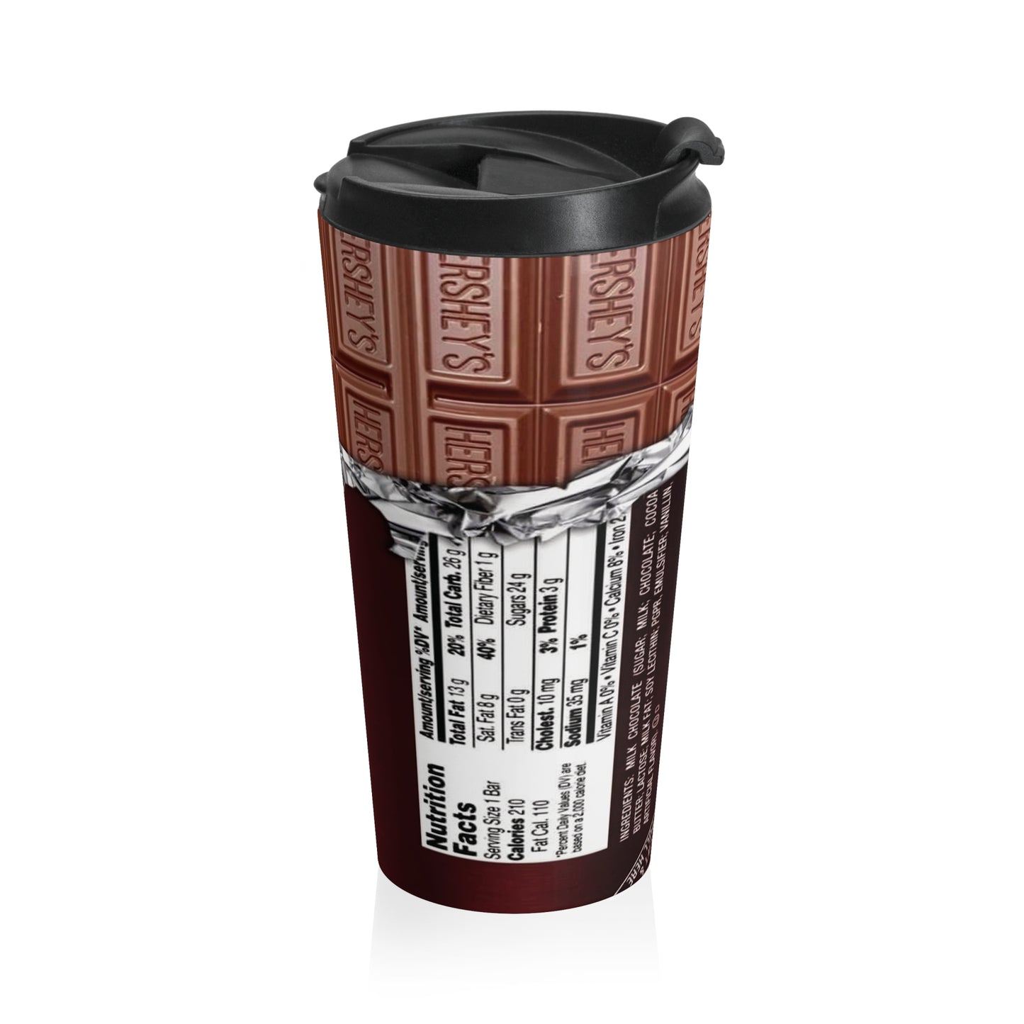 I Love Chocolate - Stainless Steel Travel Mug - House of O & A