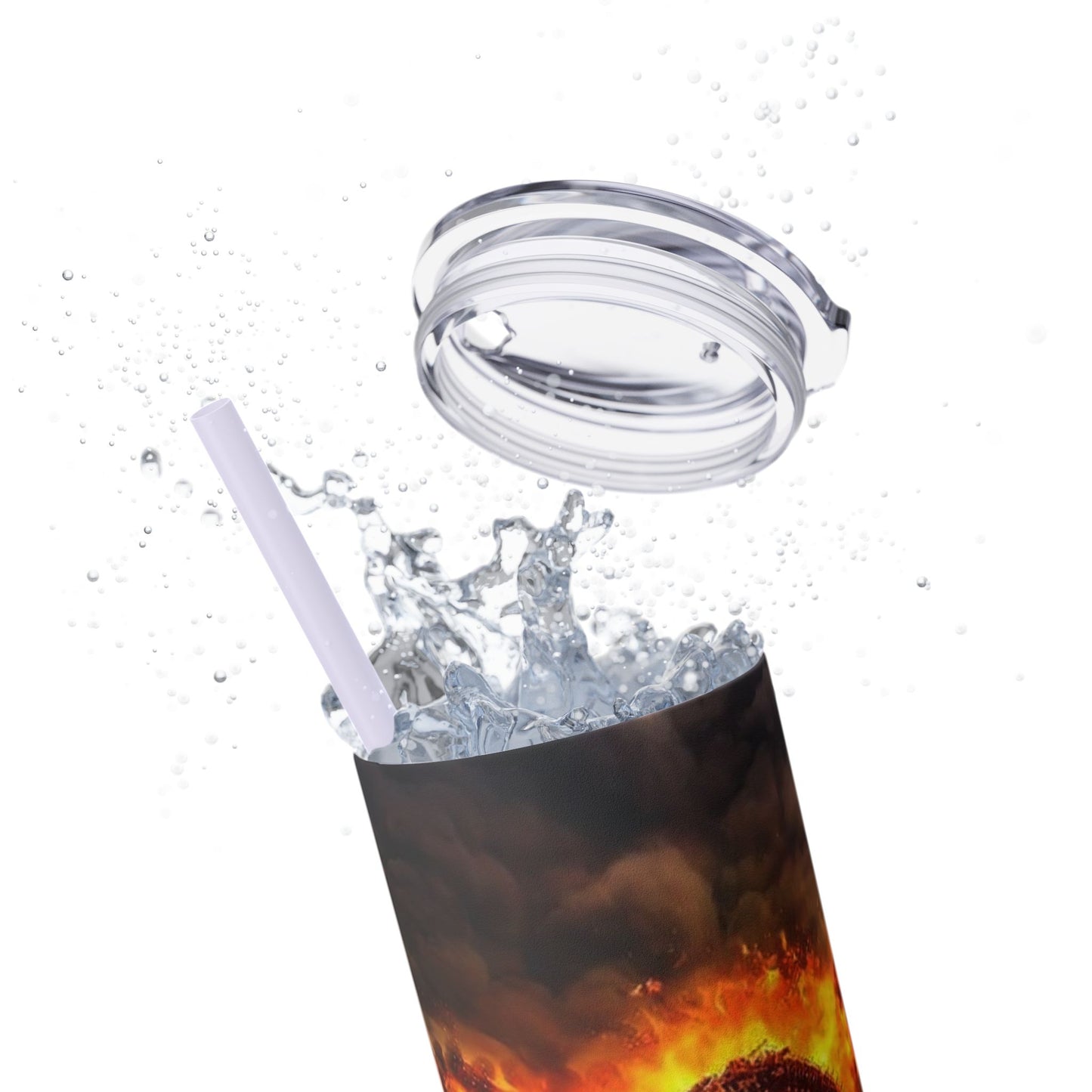 The 100 Stainless Steel Tumbler - Orange - House of O & A