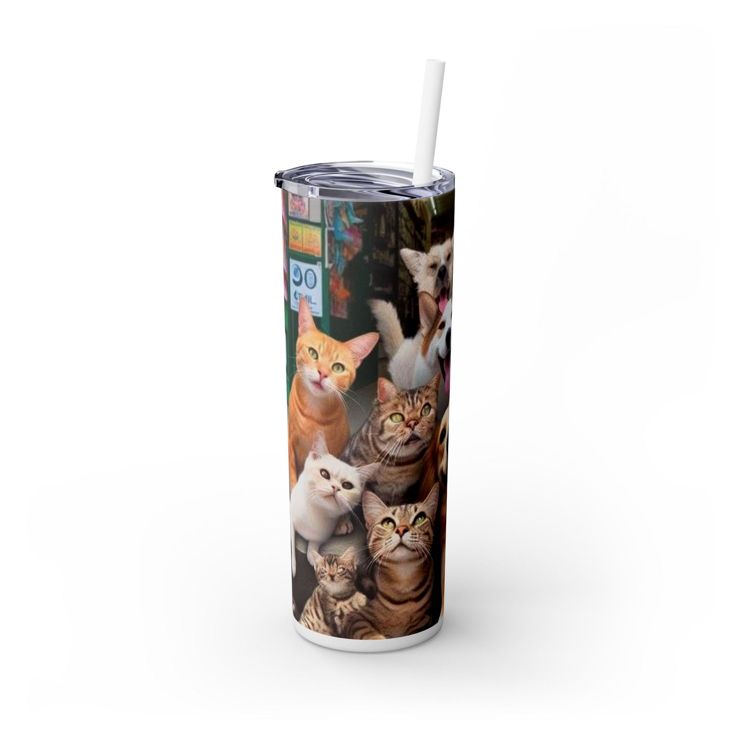 Fur Ever Friends Skinny Tumbler