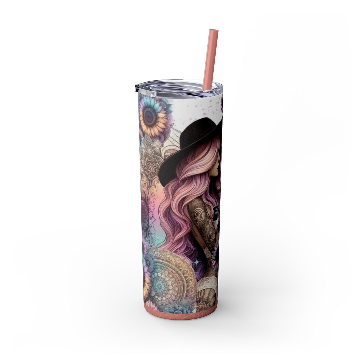 She Overcame Inspirational Skinny Tumbler - House of O & A