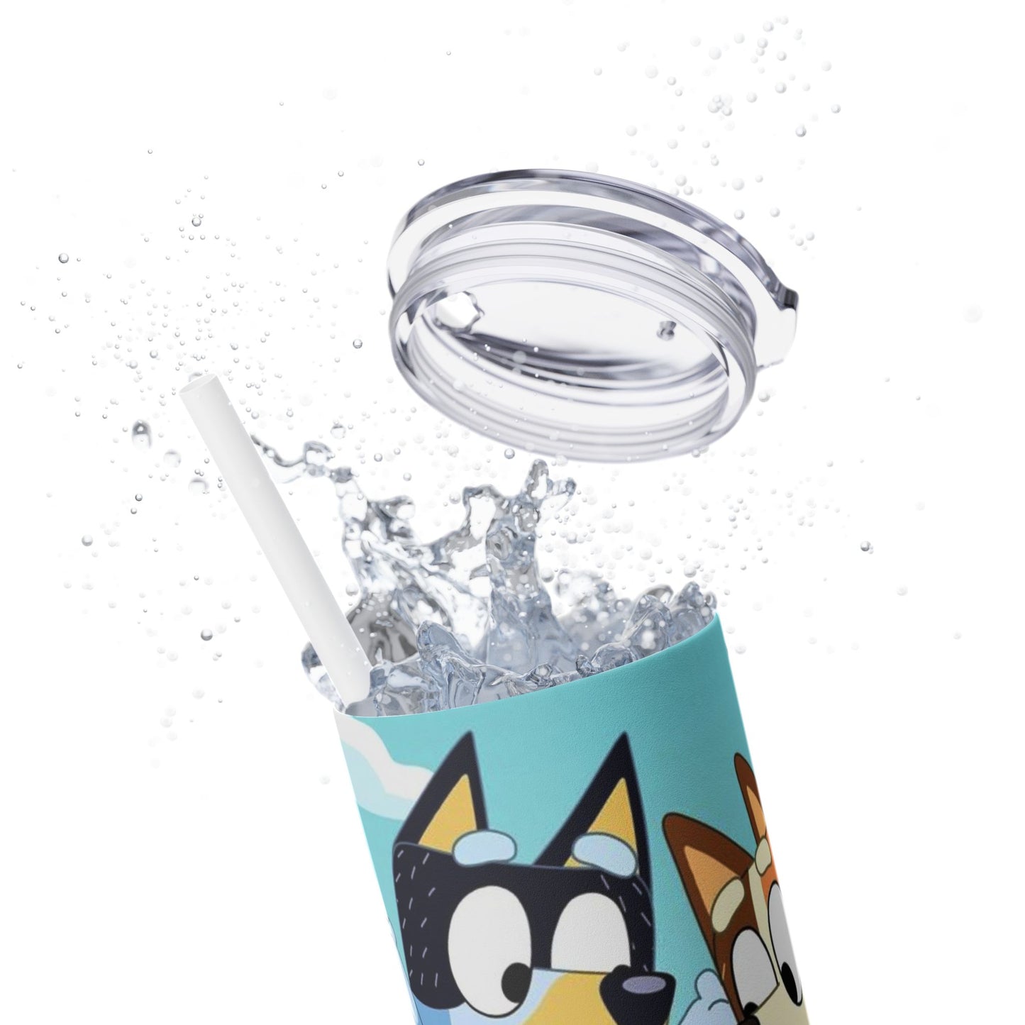 Bluey Beach Day Skinny Tumbler โ 20 oz