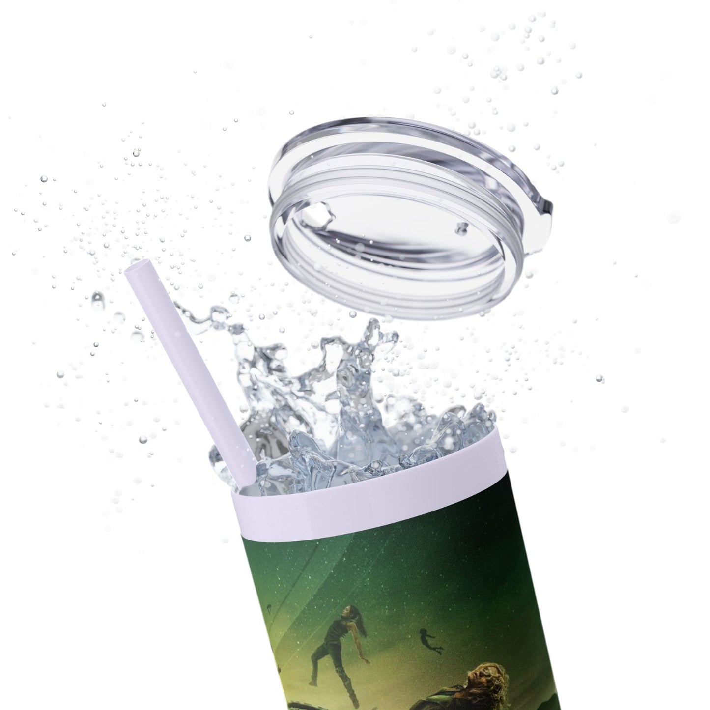 "The 100" Stainless Steel Tumbler - Green
