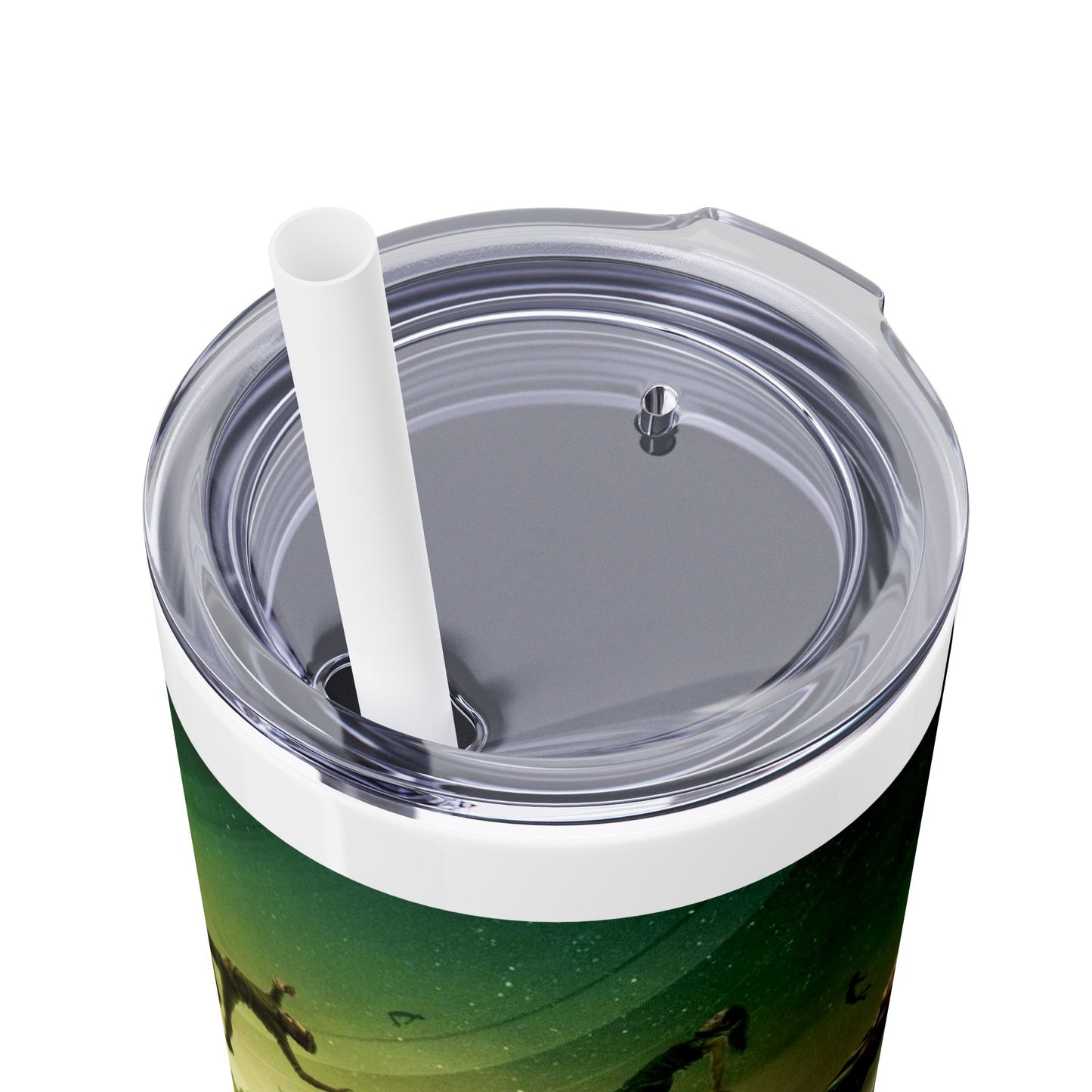 "The 100" Stainless Steel Tumbler - Green