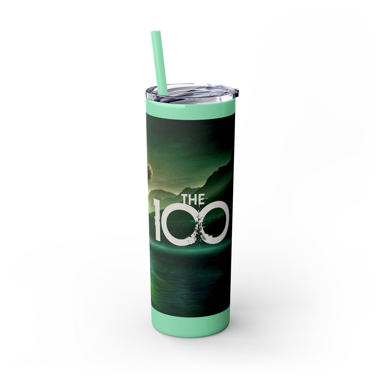 "The 100" Stainless Steel Tumbler - Green