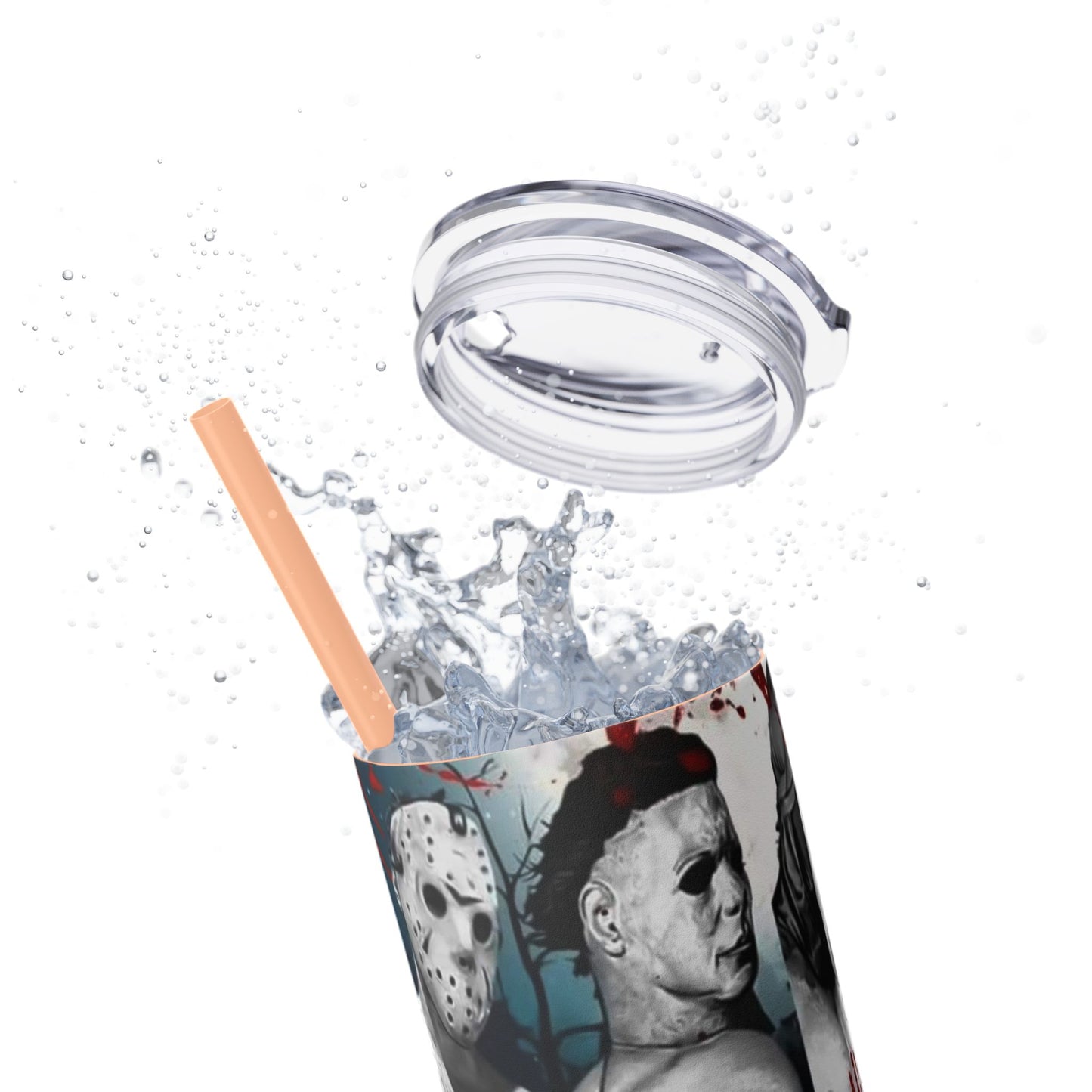 I Love Bad Boys Skinny Tumbler