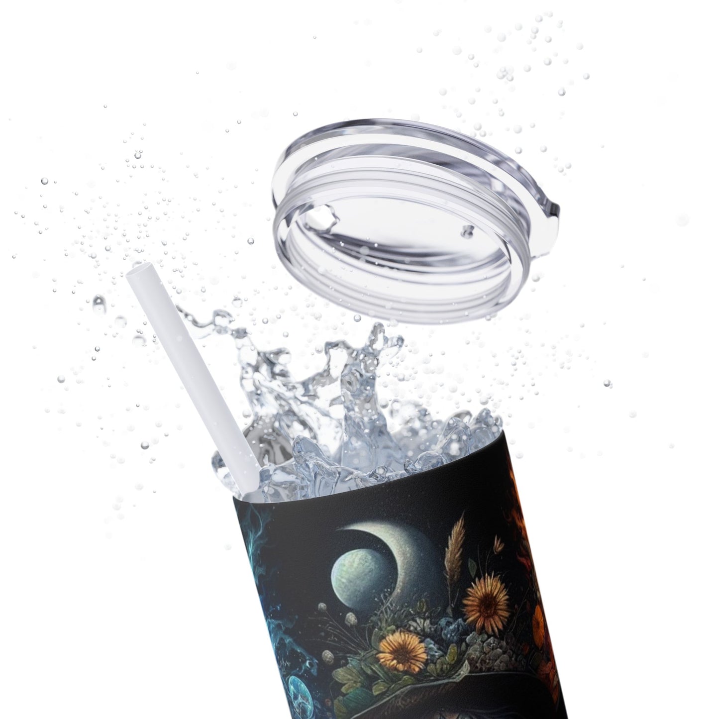 Witch Sisters Skinny Tumbler