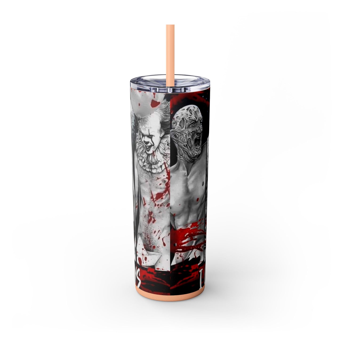 I Love Bad Boys Skinny Tumbler