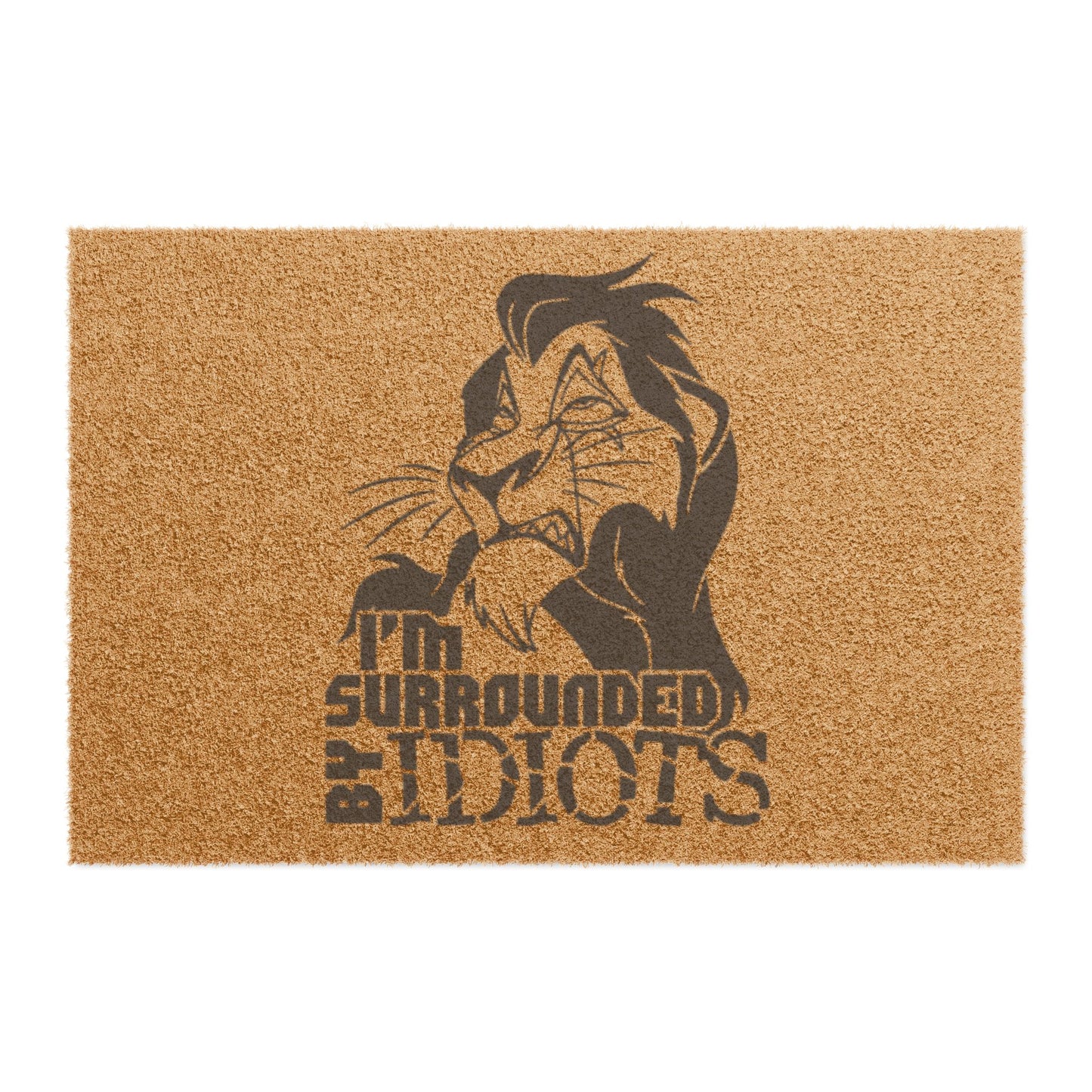 Scar Lion King Doormat —Welcome Mat