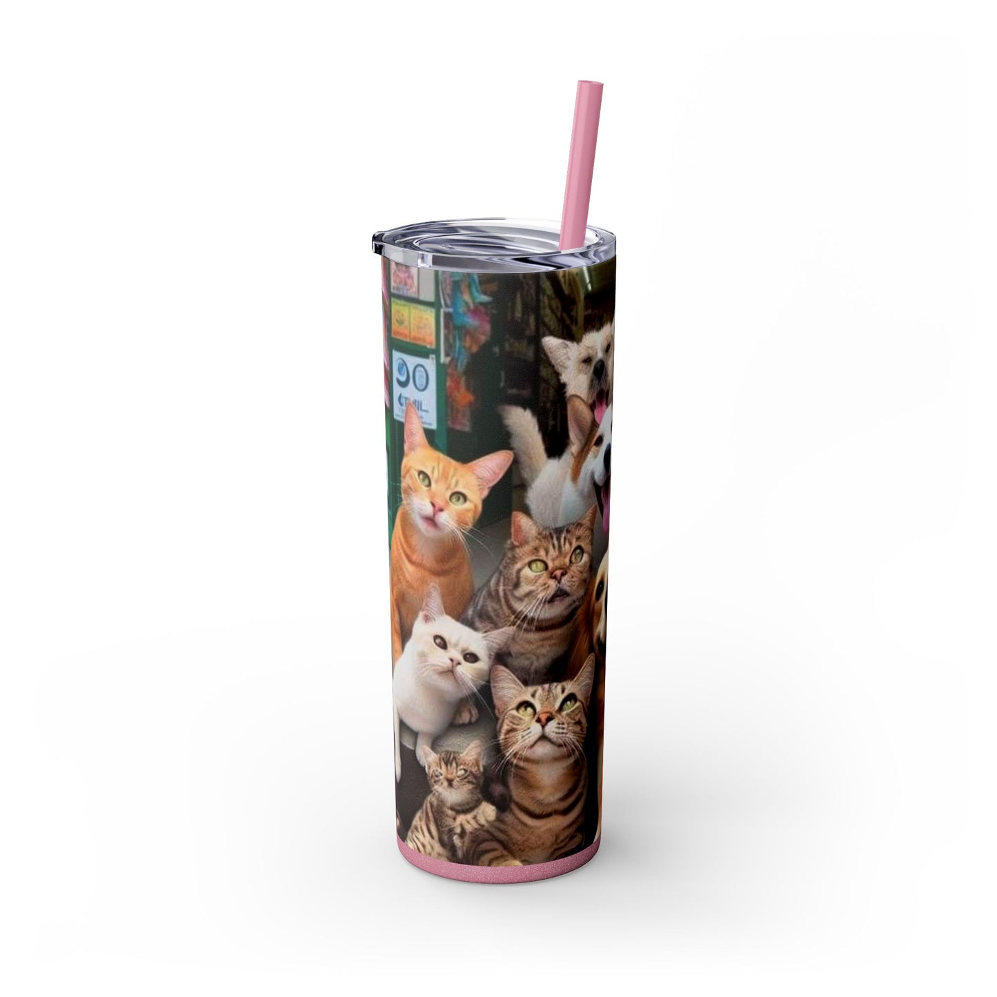 Fur Ever Friends Skinny Tumbler