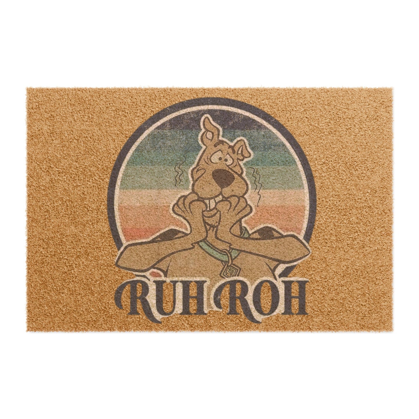 "Ruh Roh" Scooby Doo Welcome Mat
