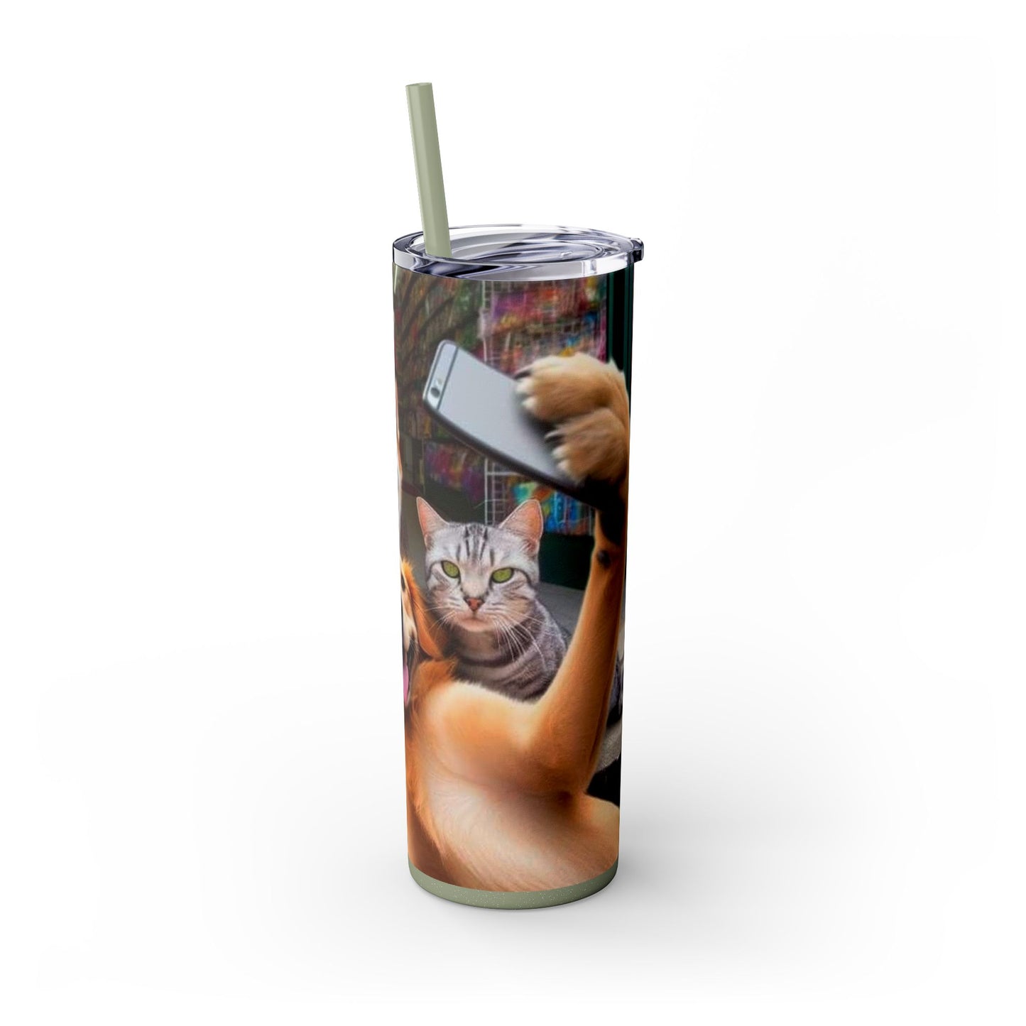 Fur Ever Friends Skinny Tumbler