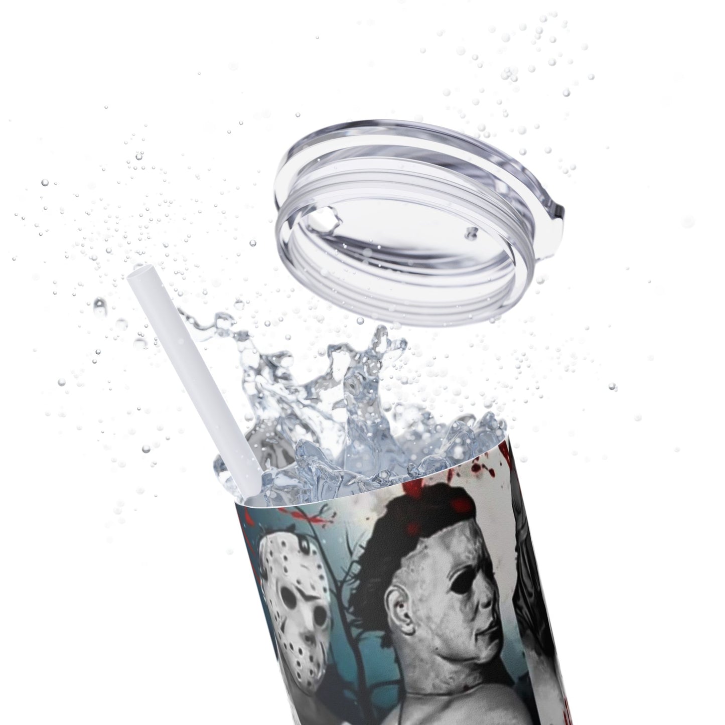 I Love Bad Boys Skinny Tumbler