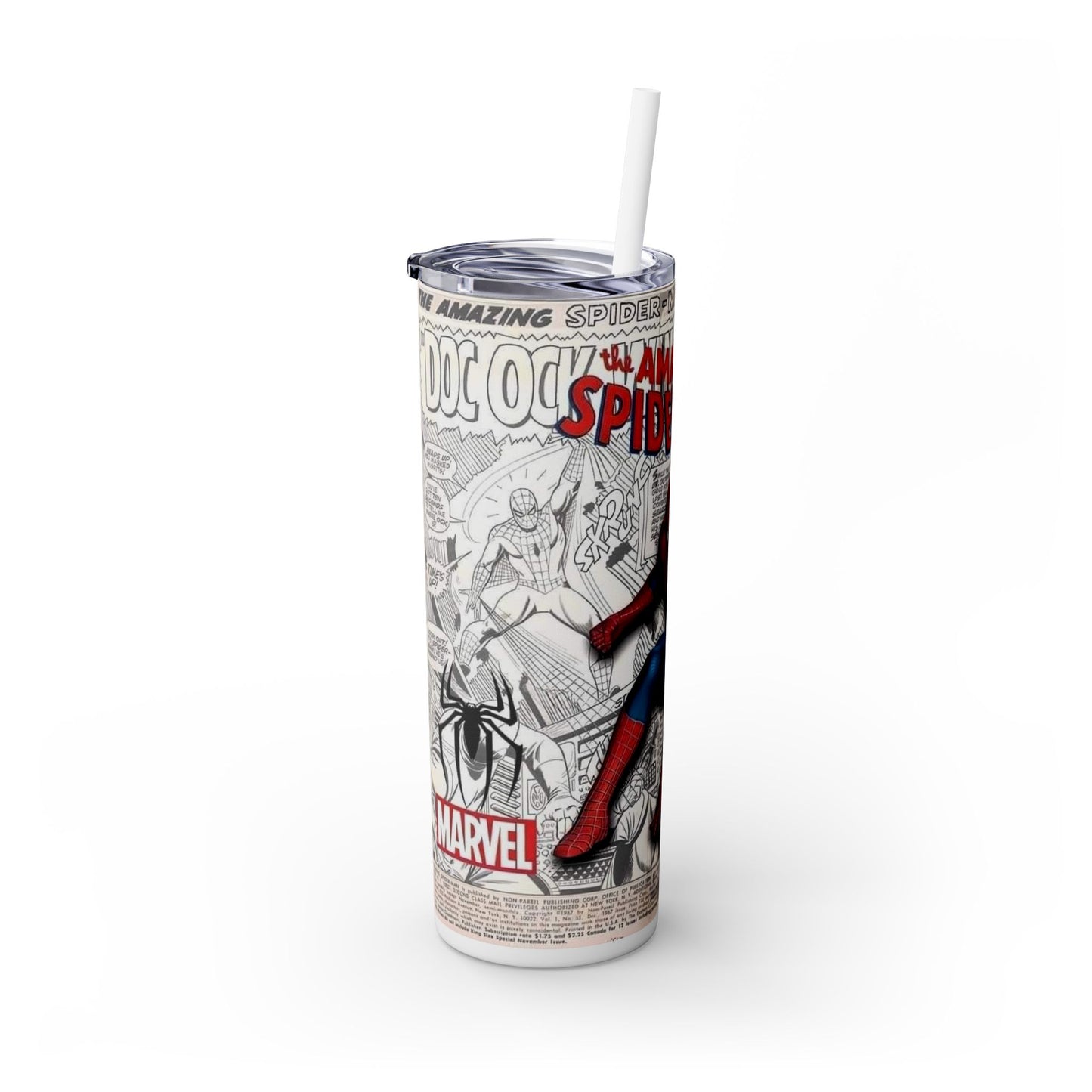 Skinny Tumbler Spiderman 20oz - House of O & A