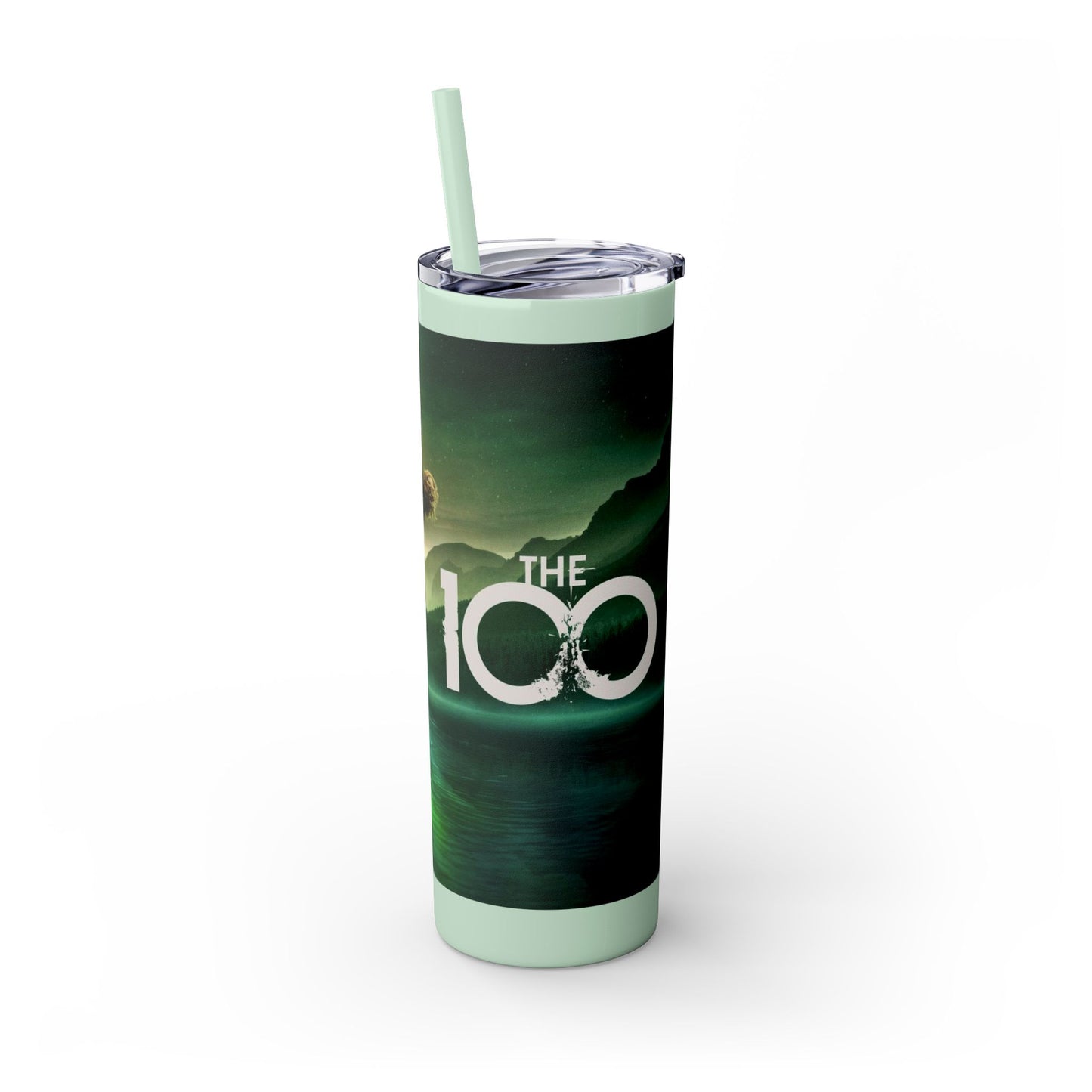 "The 100" Stainless Steel Tumbler - Green
