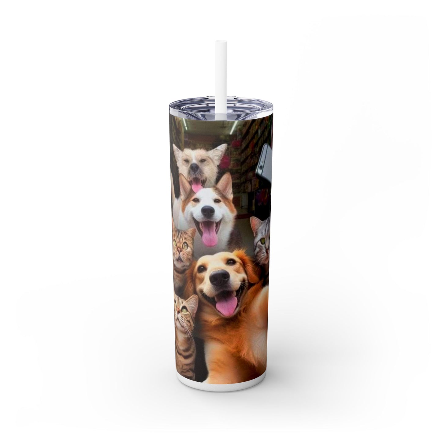 Fur Ever Friends Skinny Tumbler