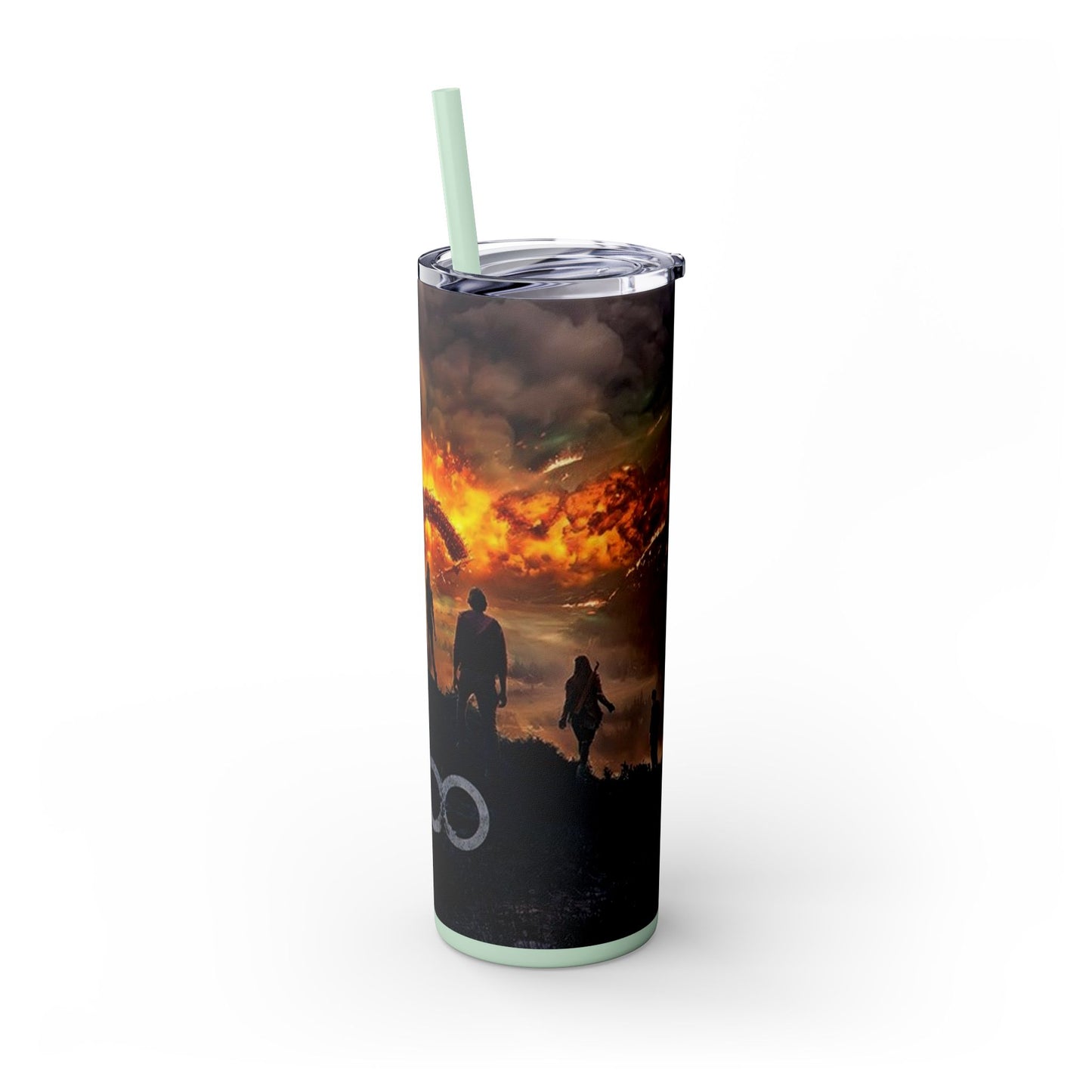 The 100 Stainless Steel Tumbler - Orange - House of O & A