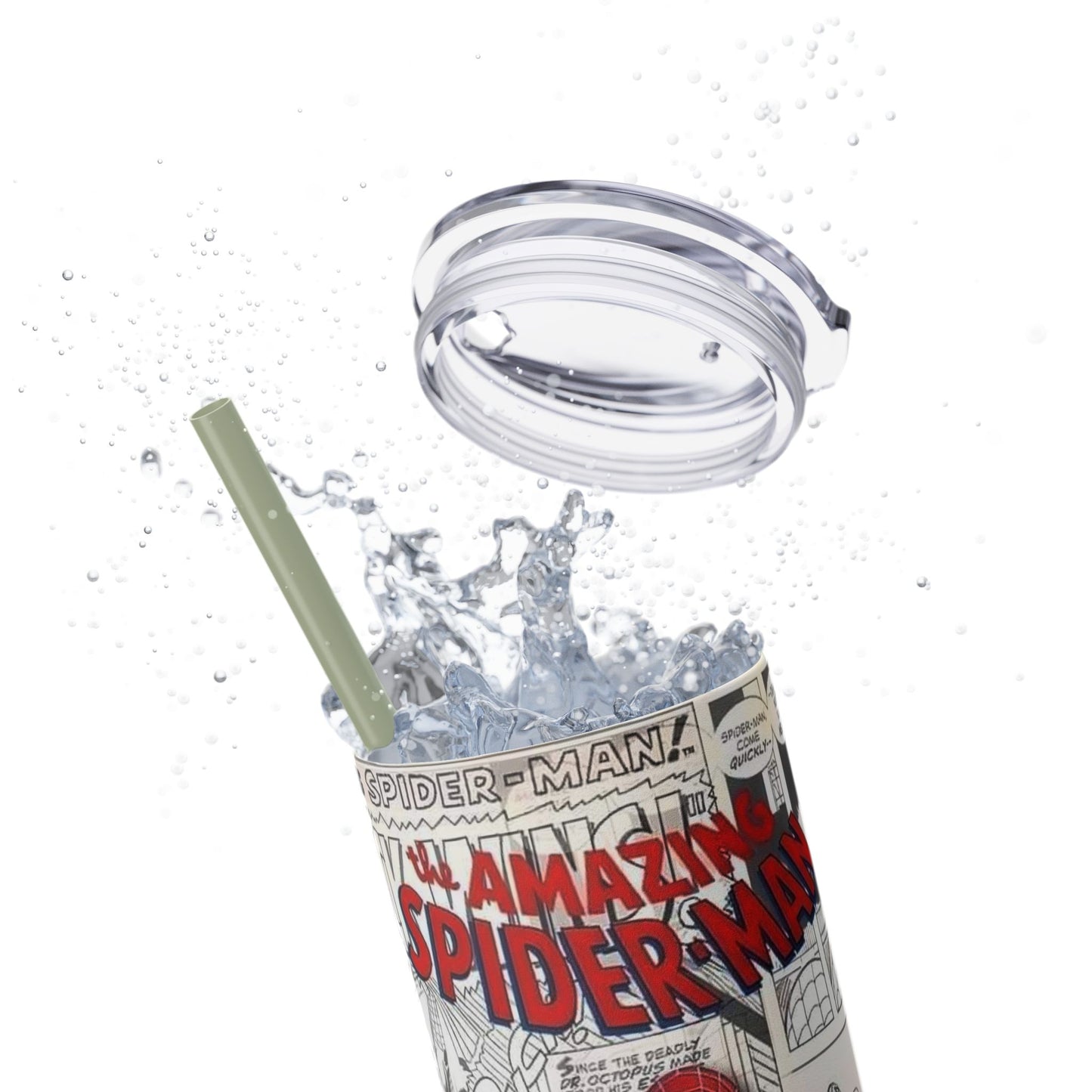 Skinny Tumbler Spiderman 20oz - House of O & A
