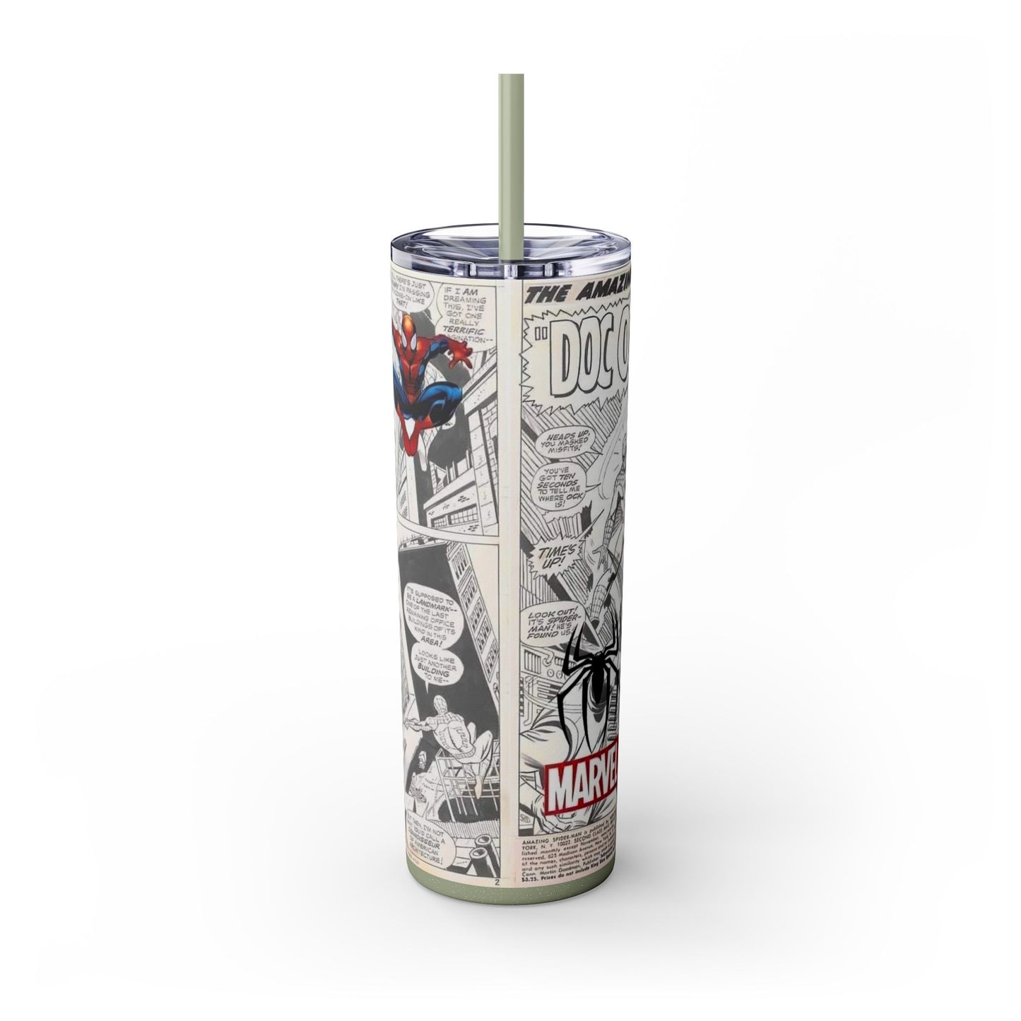Skinny Tumbler Spiderman 20oz - House of O & A