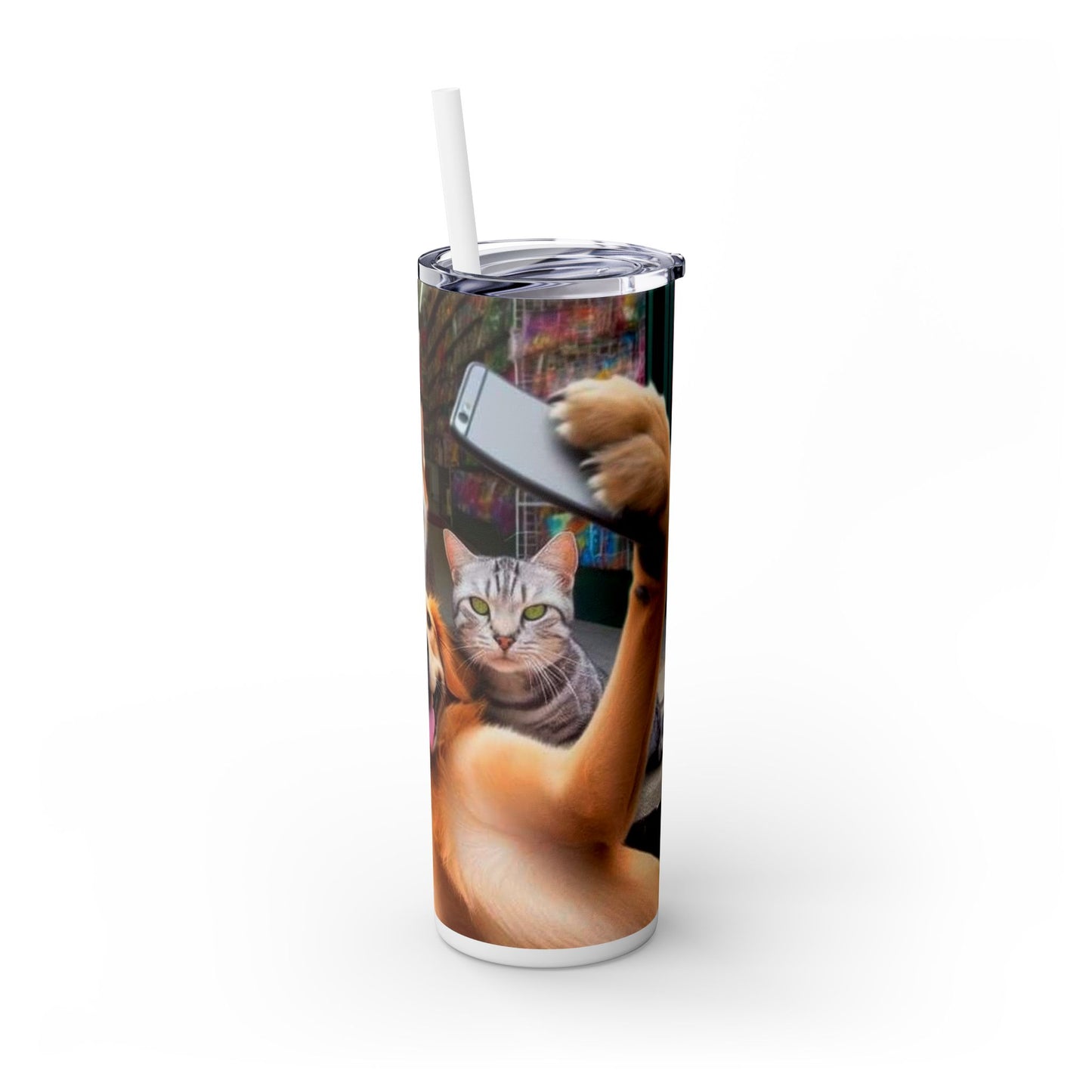 Fur Ever Friends Skinny Tumbler