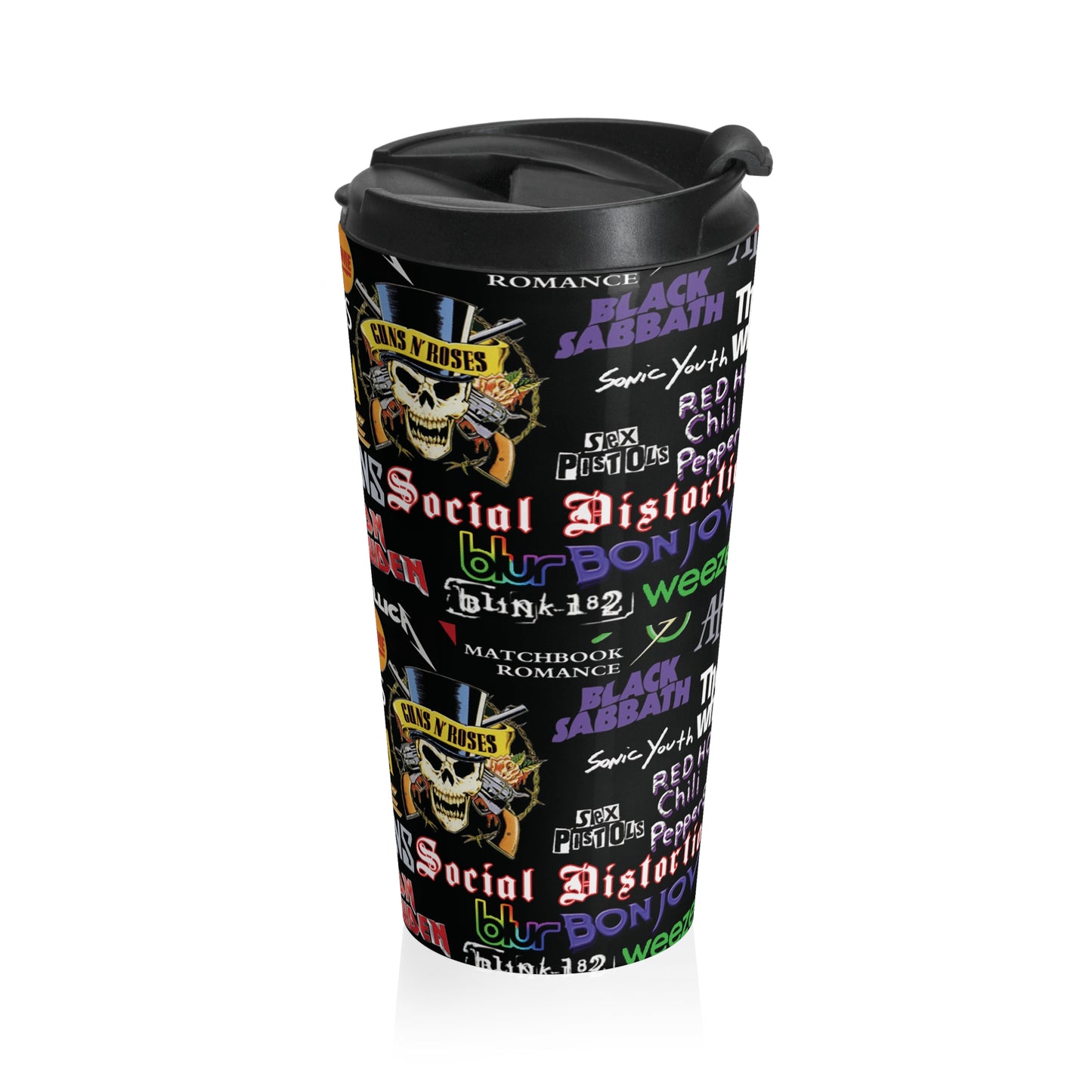 80s Nostalgia - Stainless Steel Travel Mug