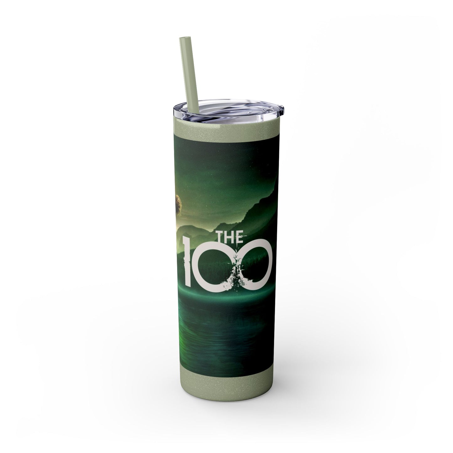 "The 100" Stainless Steel Tumbler - Green
