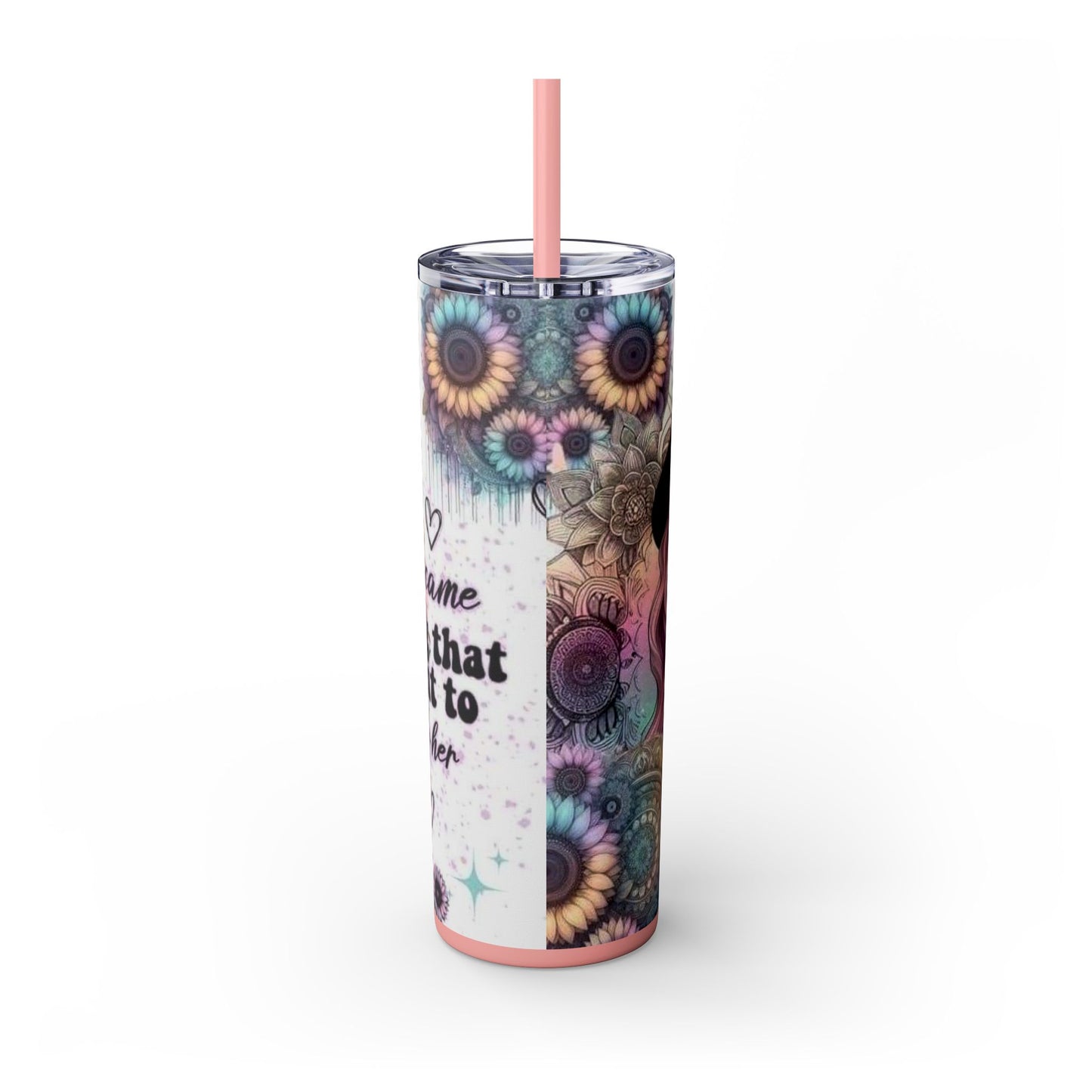 She Overcame Inspirational Skinny Tumbler - House of O & A