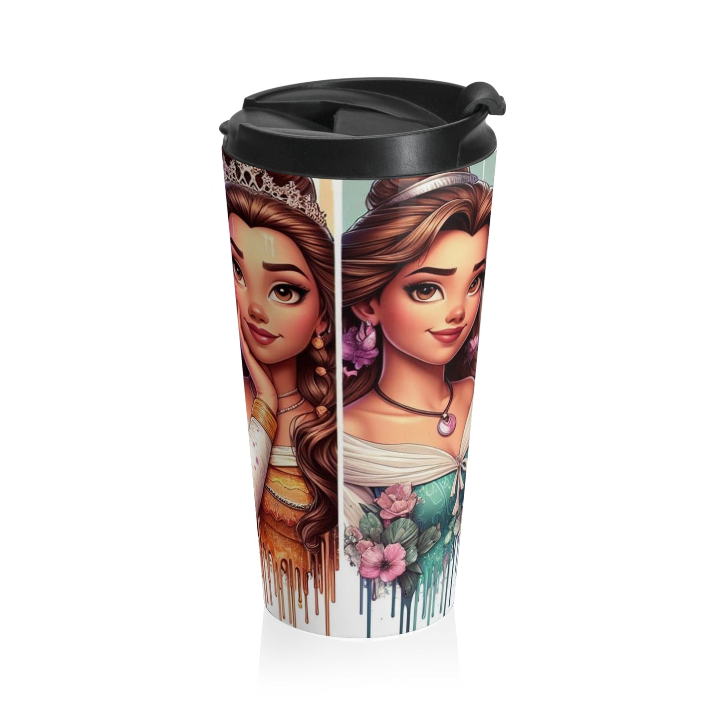 I Love Princesses 1 - Stainless Steel Travel Mug - House of O & A