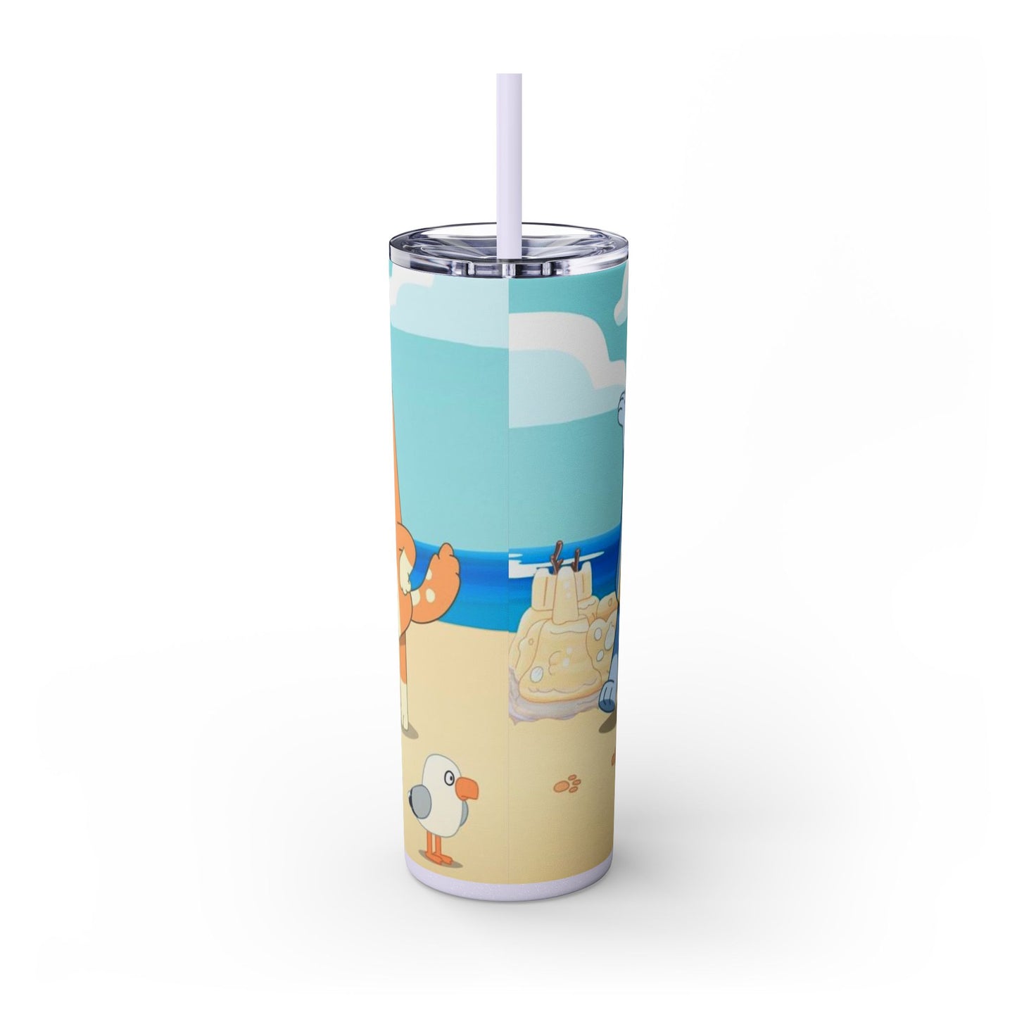 Bluey Beach Day Skinny Tumbler โ 20 oz