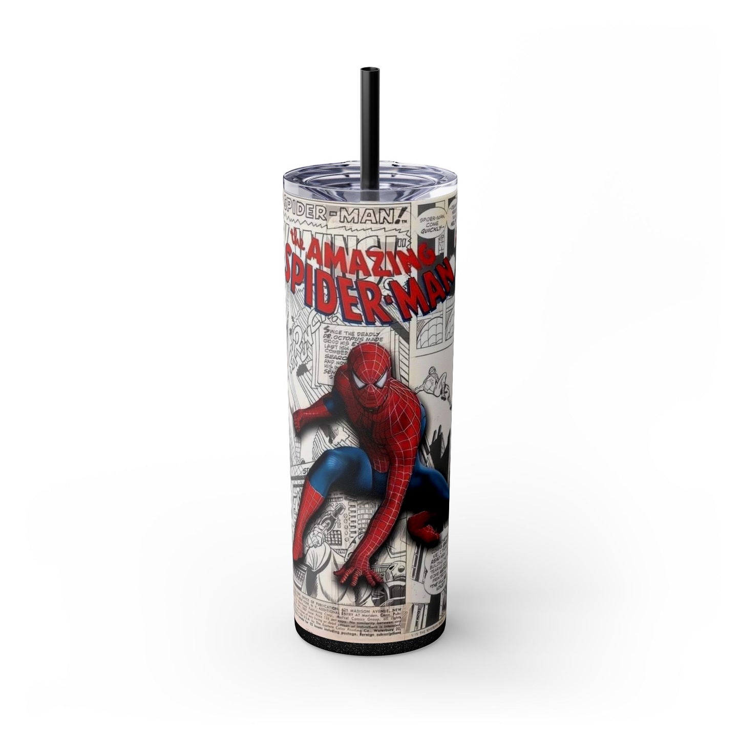 Skinny Tumbler Spiderman 20oz - House of O & A