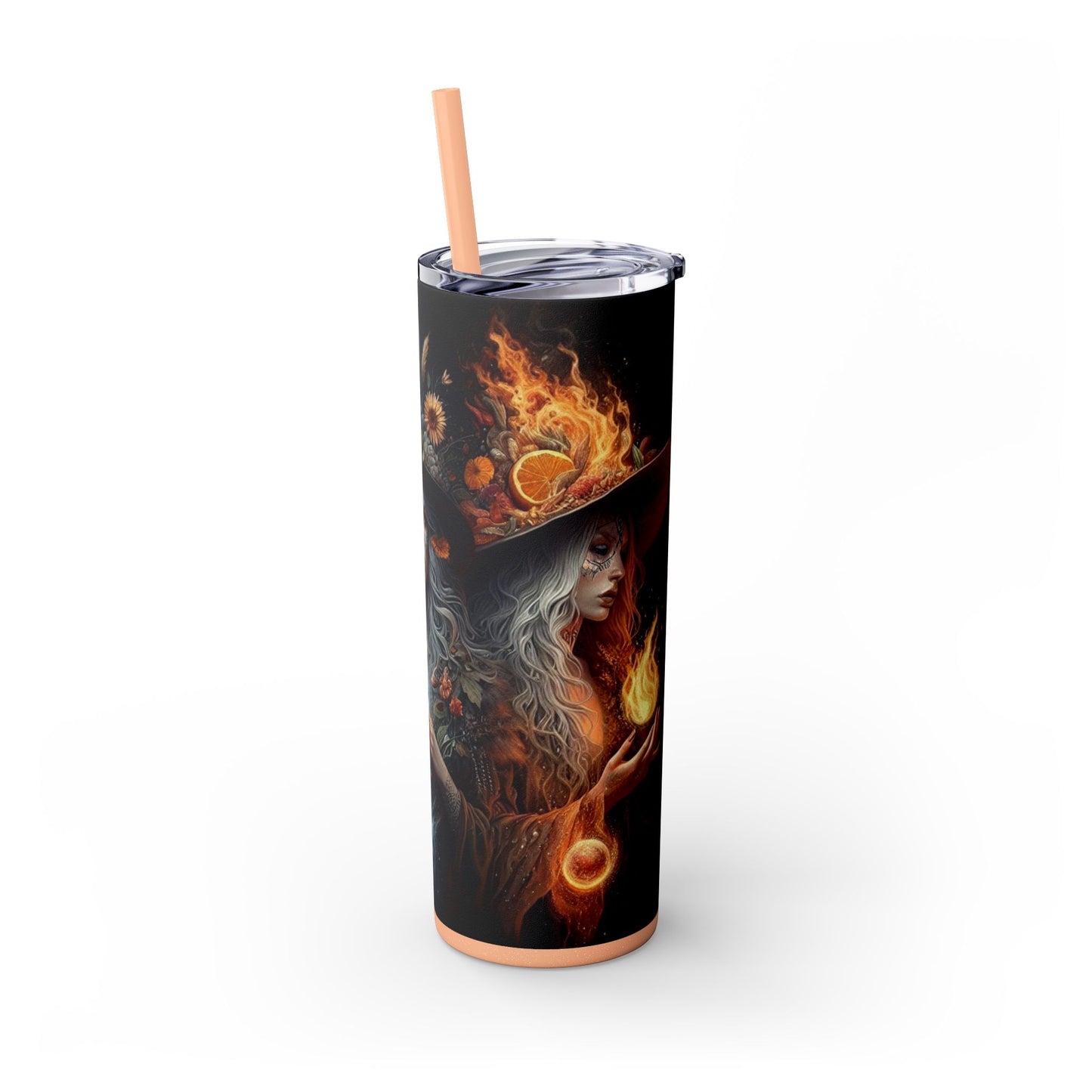Witch Sisters Skinny Tumbler