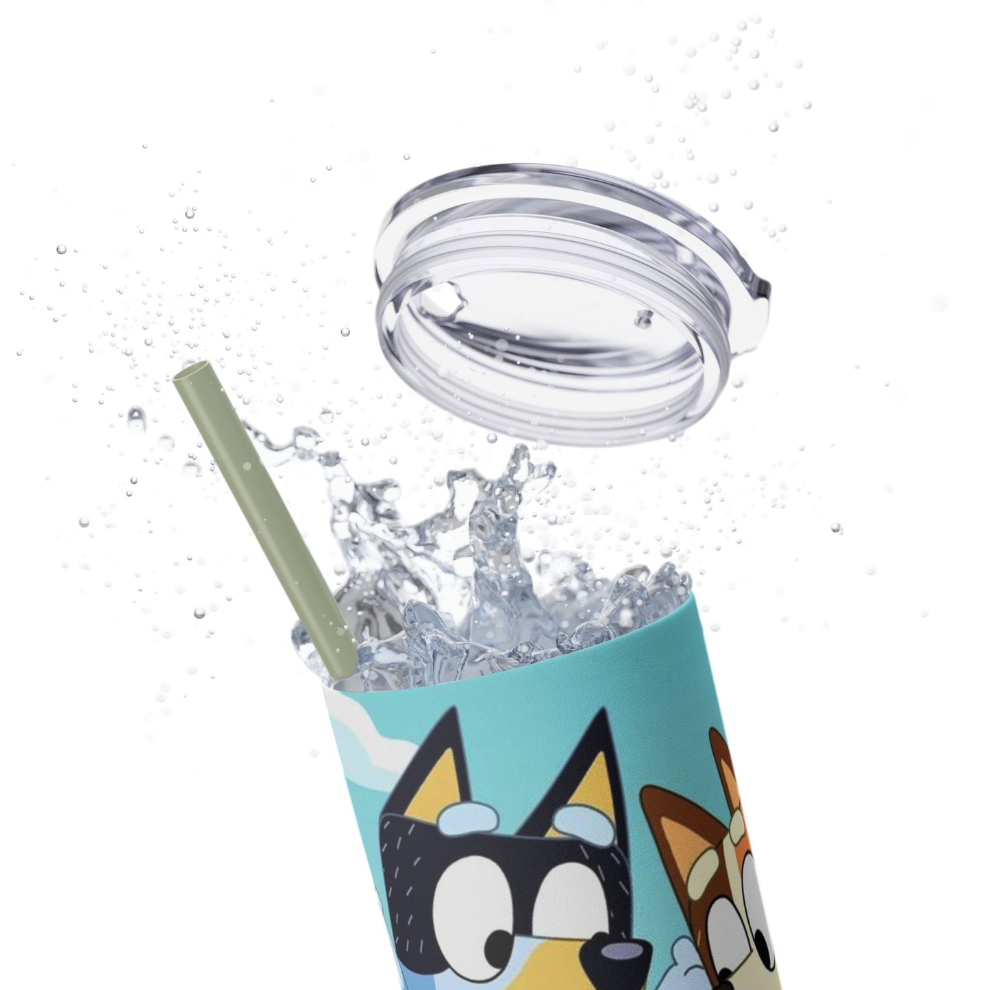 Bluey Beach Day Skinny Tumbler โ 20 oz