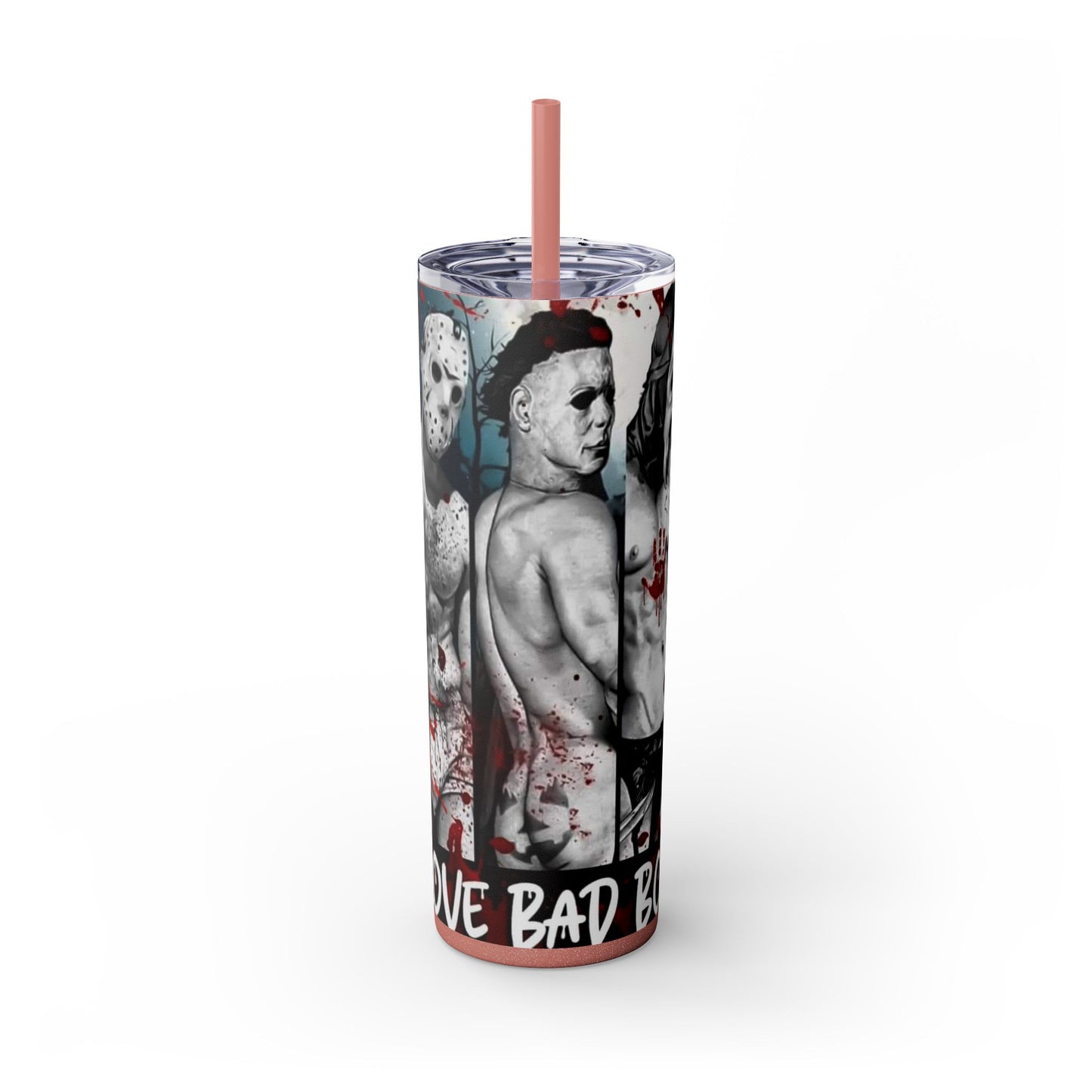 I Love Bad Boys Skinny Tumbler - House of O & A