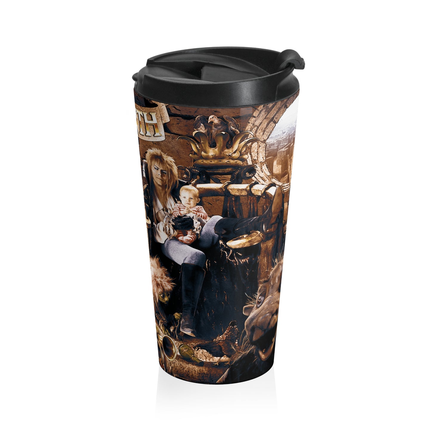 Labyrinth - Stainless Steel Travel Mug - House of O & A