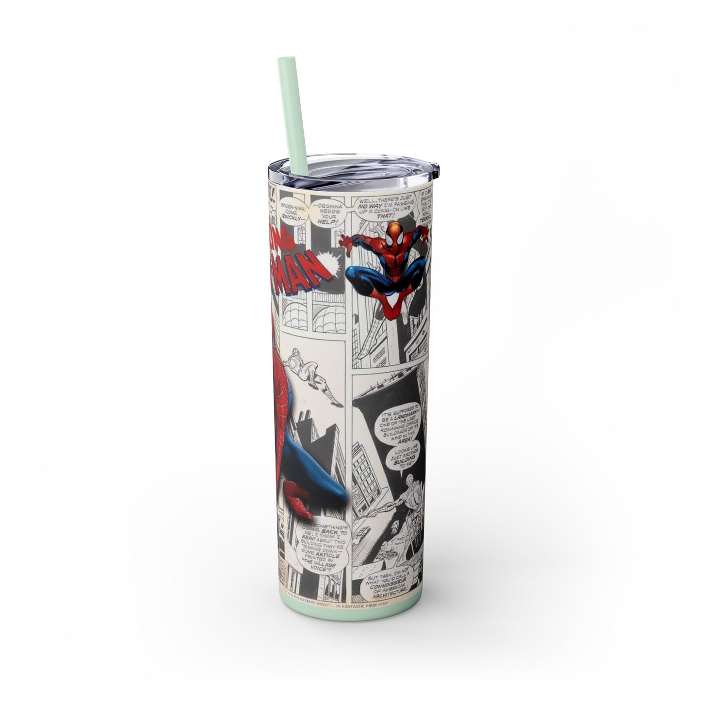 Skinny Tumbler Spiderman 20oz - House of O & A
