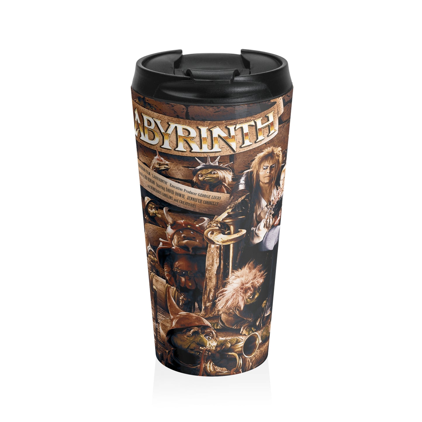 Labyrinth - Stainless Steel Travel Mug - House of O & A