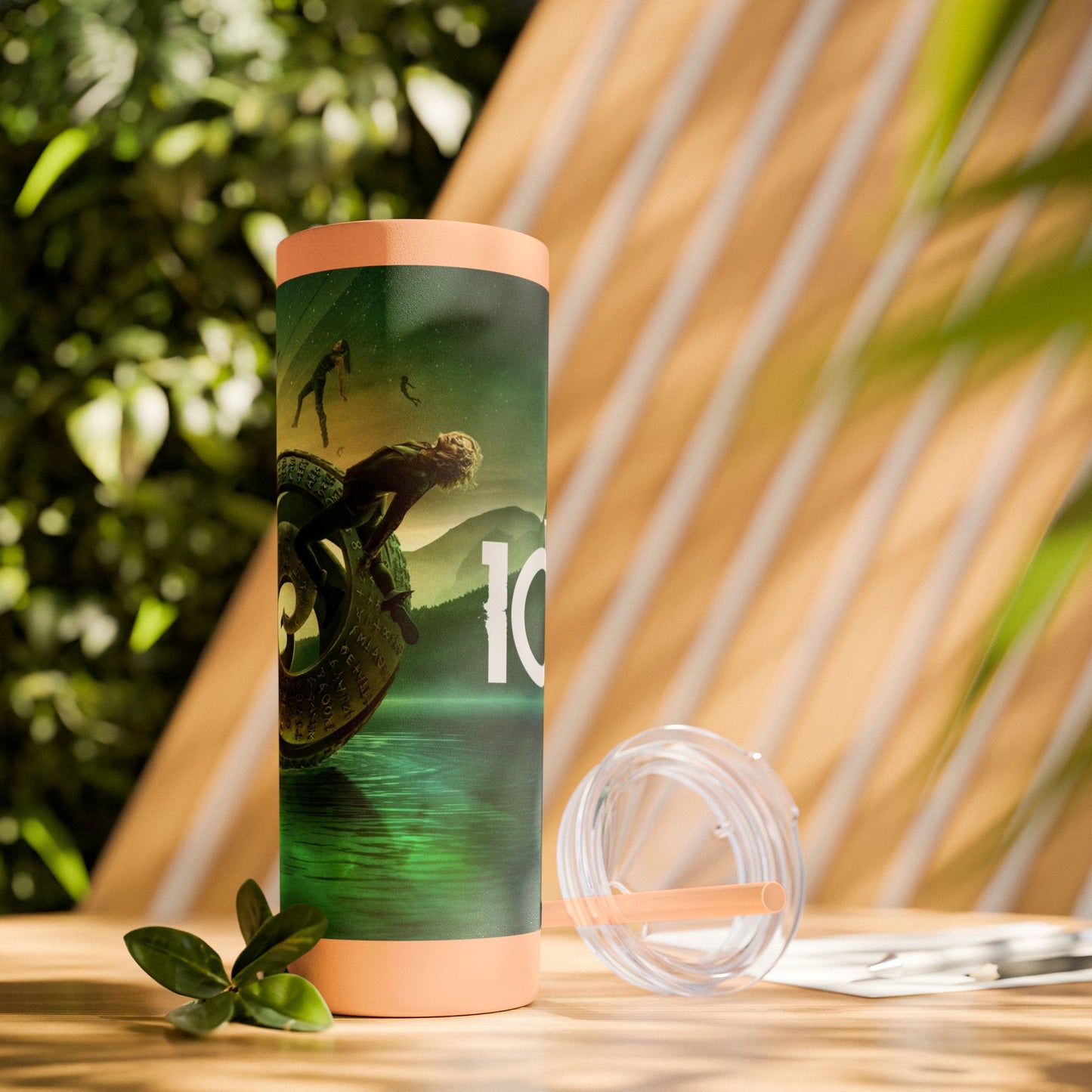 "The 100" Stainless Steel Tumbler - Green
