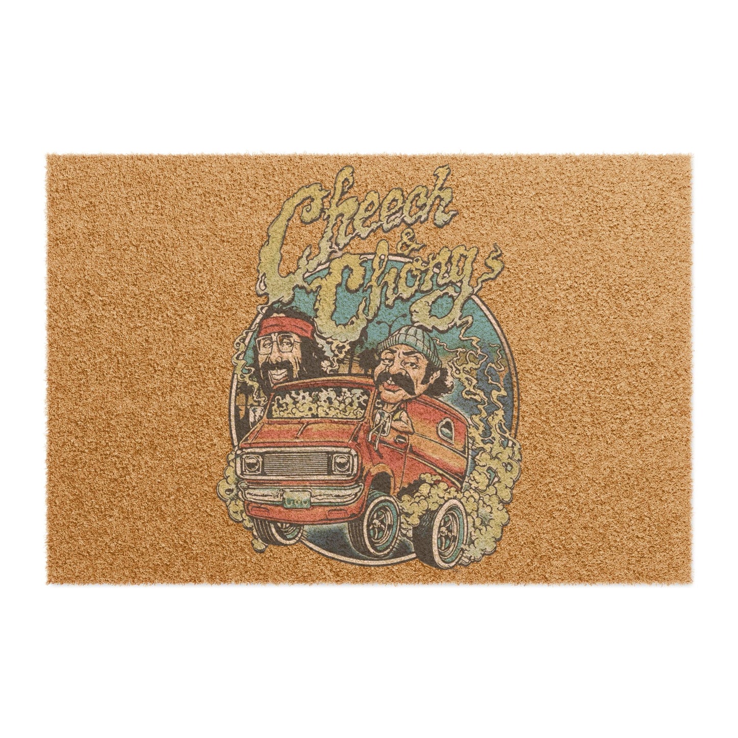 "Cheech & Chong - Up In Smoke" Novelty Welcome Mat