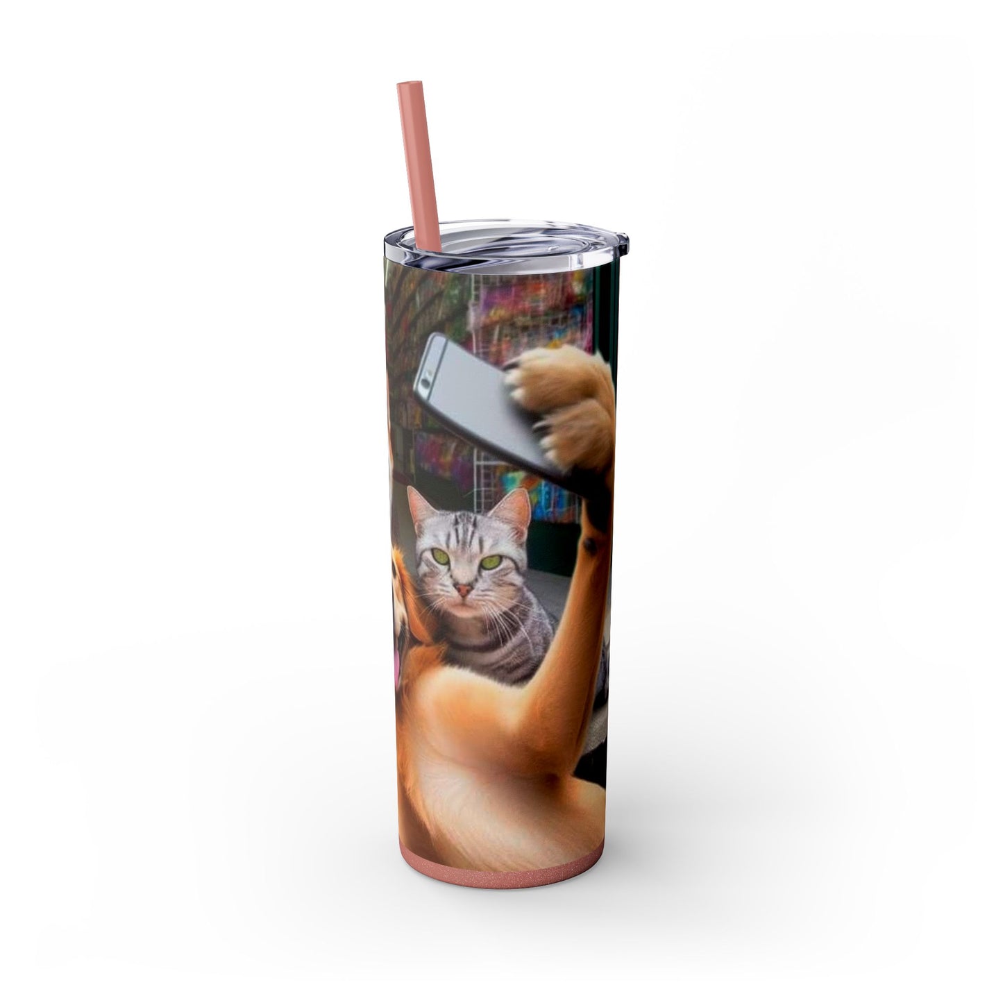 Fur Ever Friends Skinny Tumbler