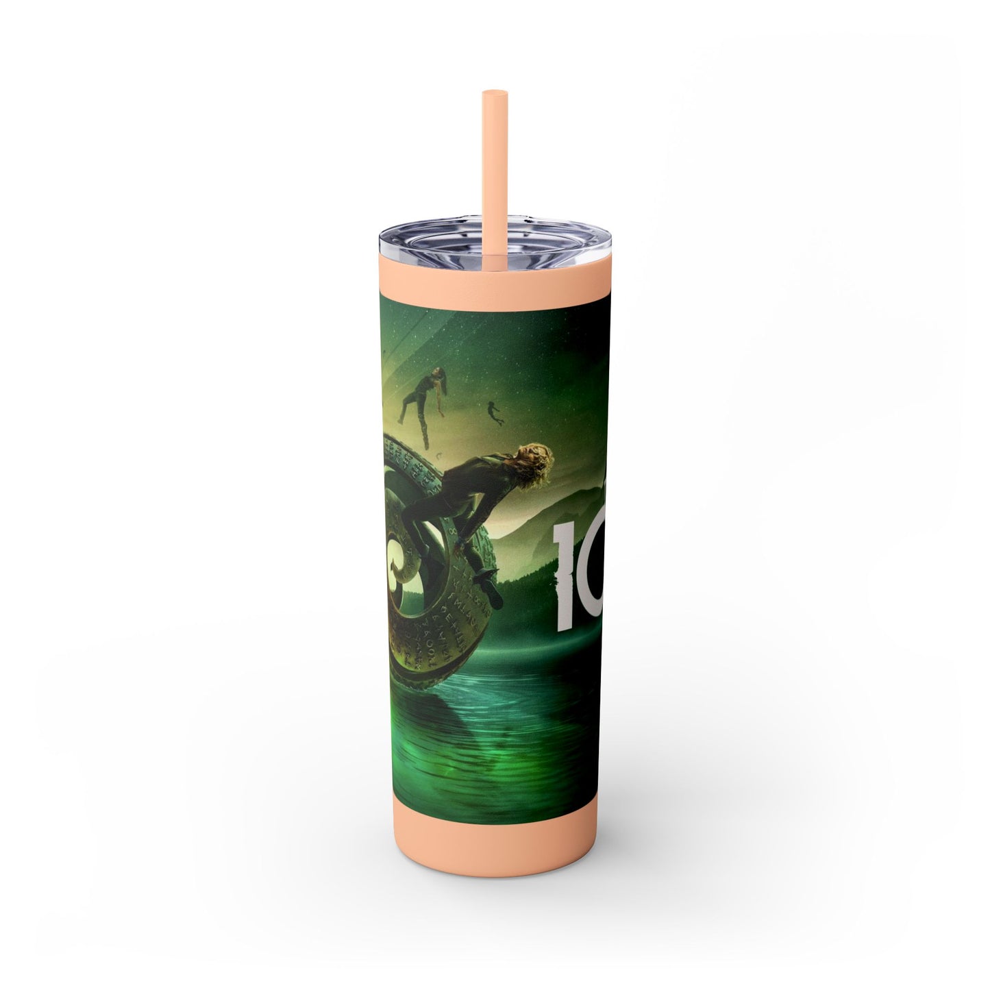 "The 100" Stainless Steel Tumbler - Green