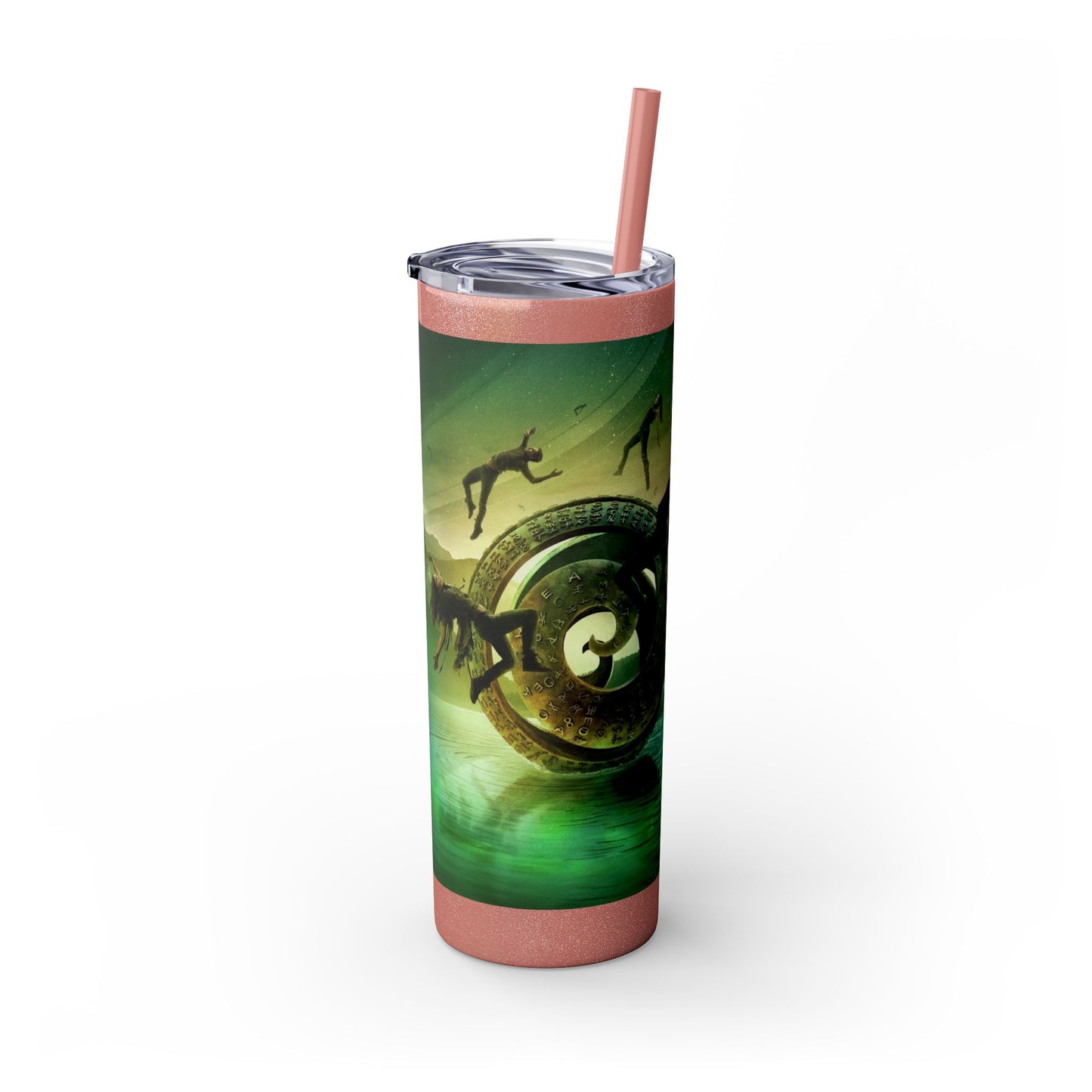 "The 100" Stainless Steel Tumbler - Green