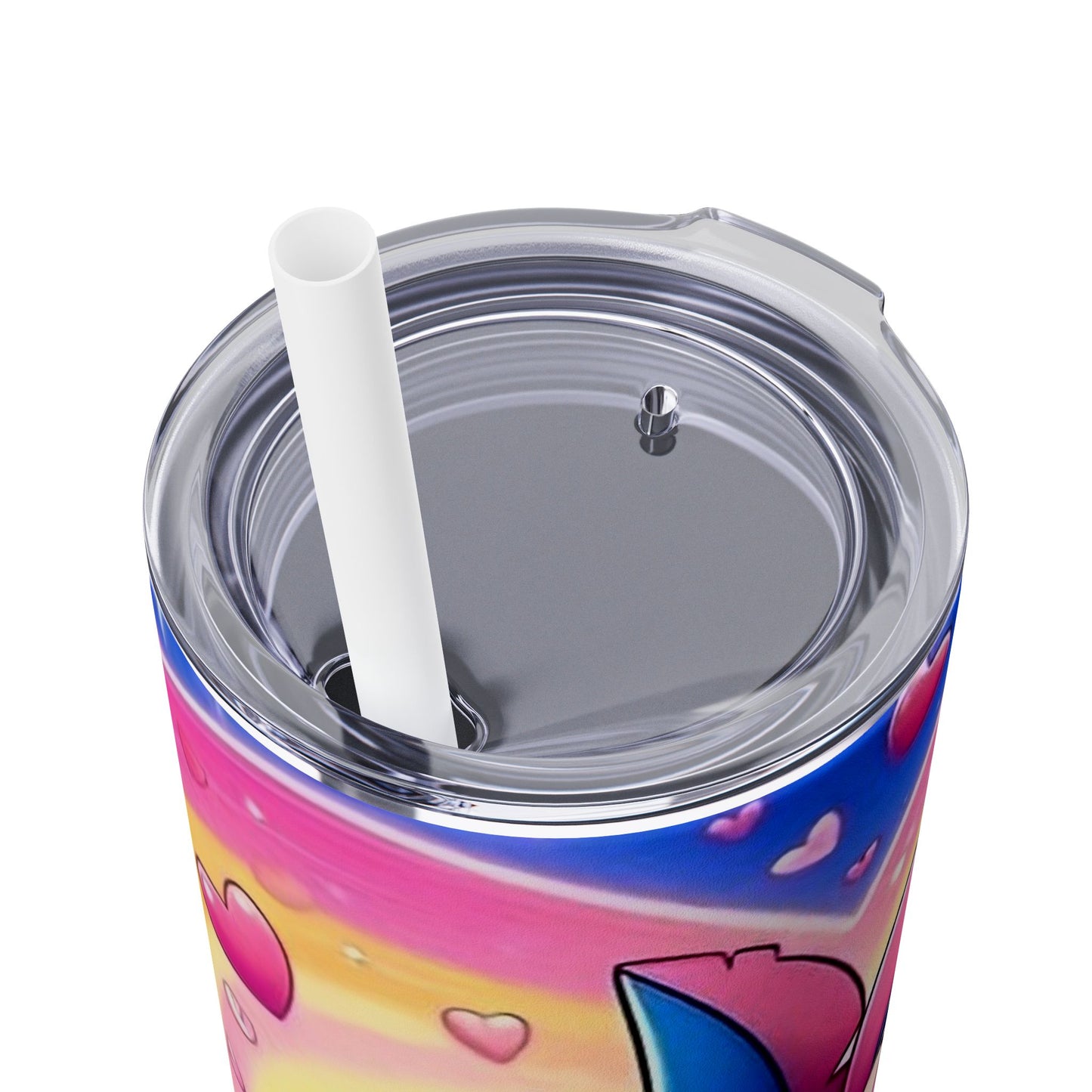 Skinny Tumbler - Stitch and Angel Love Design - House of O & A