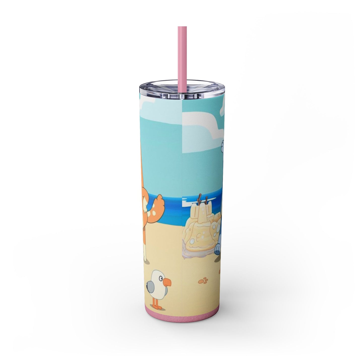 Bluey Beach Day Skinny Tumbler โ 20 oz