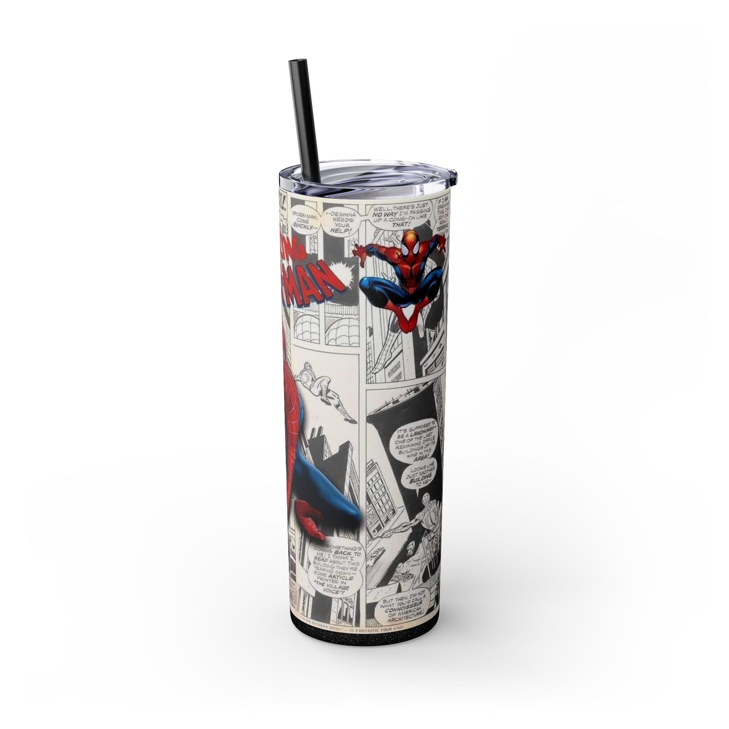 Skinny Tumbler Spiderman 20oz